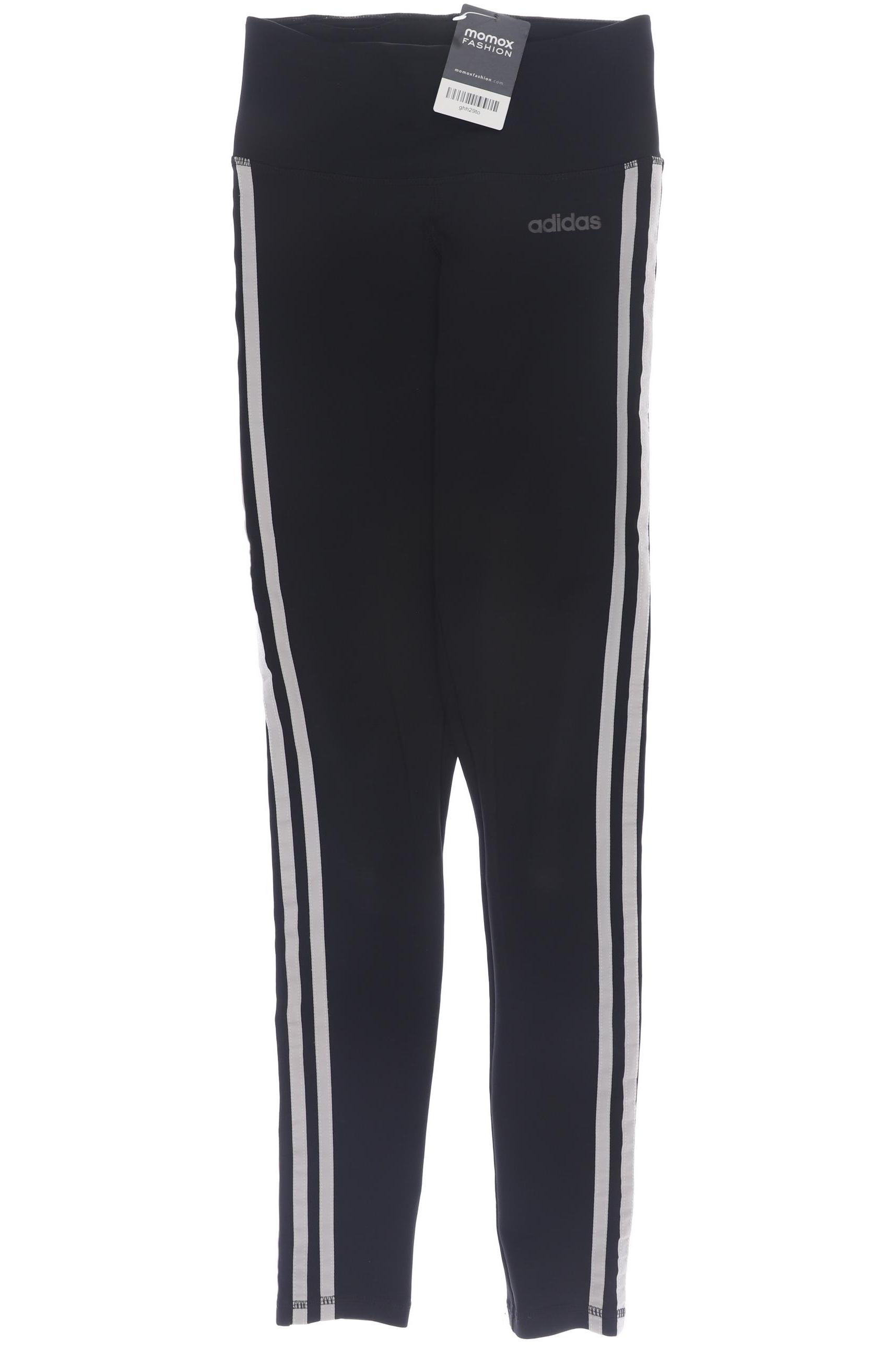 

adidas Damen Stoffhose, schwarz, Gr. 30