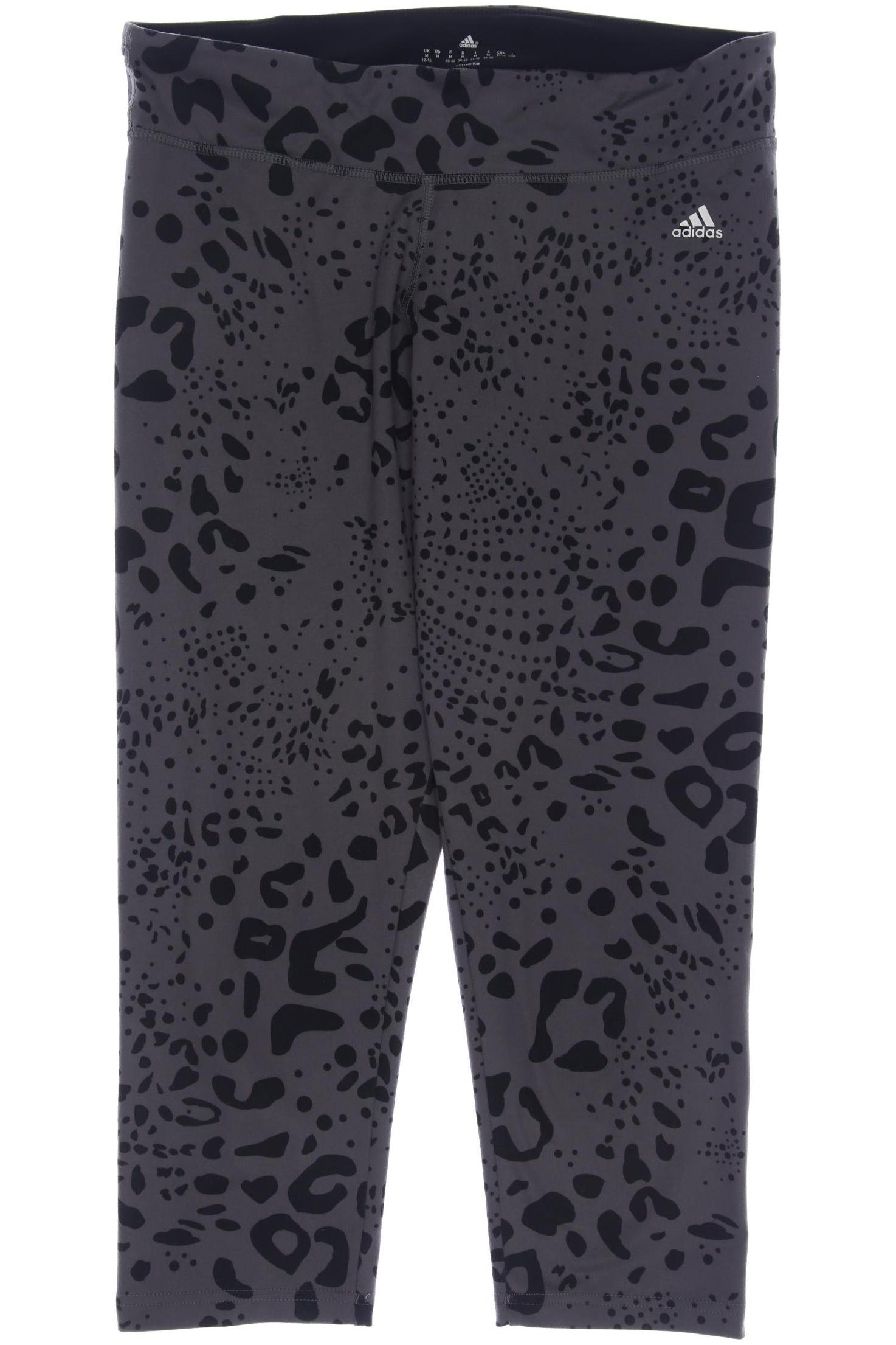 

adidas Damen Stoffhose, grau, Gr. 0