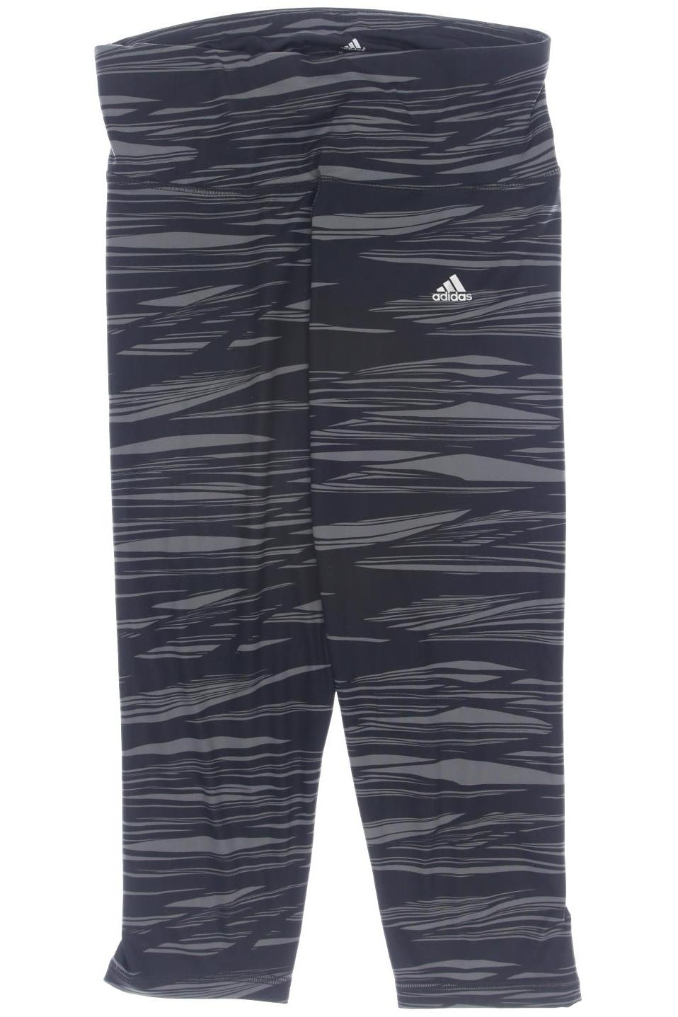 

adidas Damen Stoffhose, grau, Gr. 0