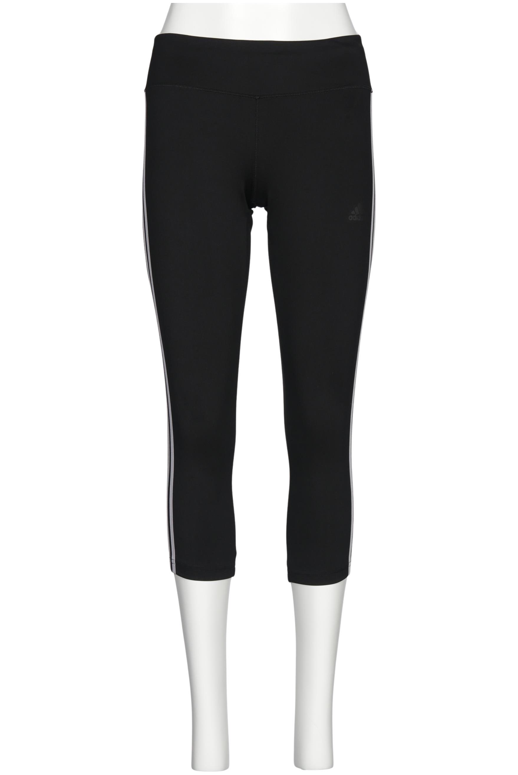 

adidas Damen Stoffhose, schwarz, Gr. 0