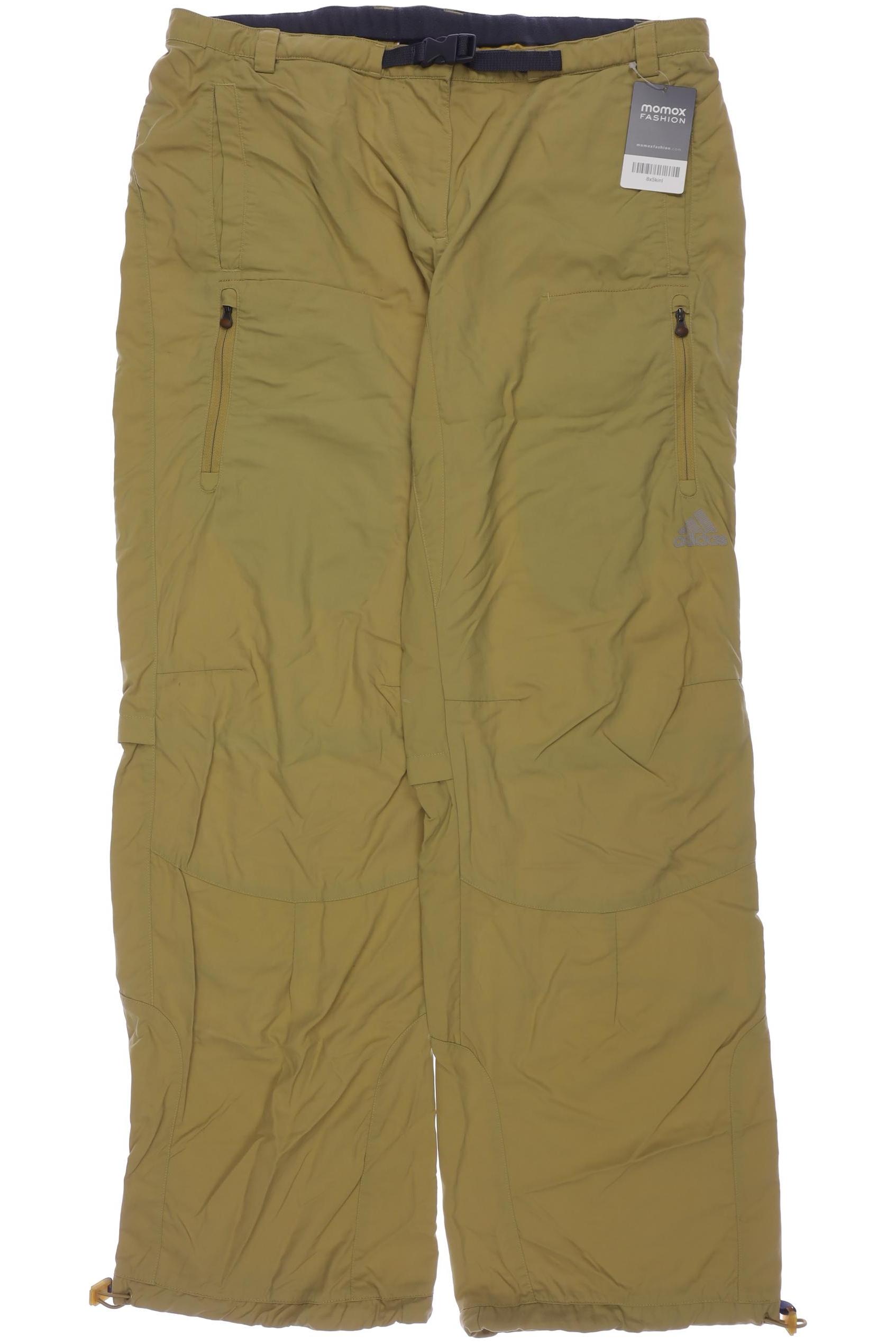 

adidas Damen Stoffhose, gelb, Gr. 42