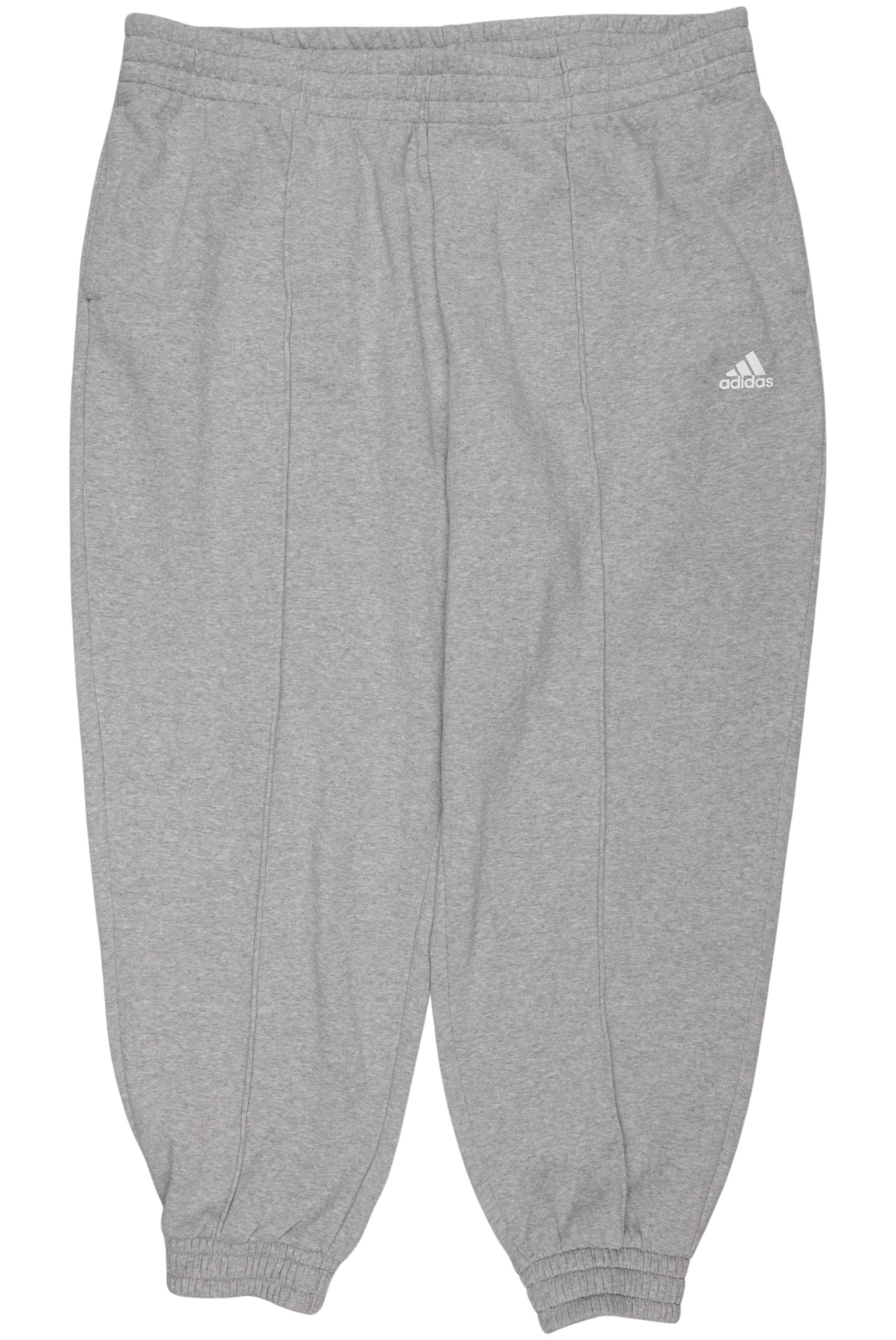 

adidas Damen Stoffhose, grau, Gr. 50