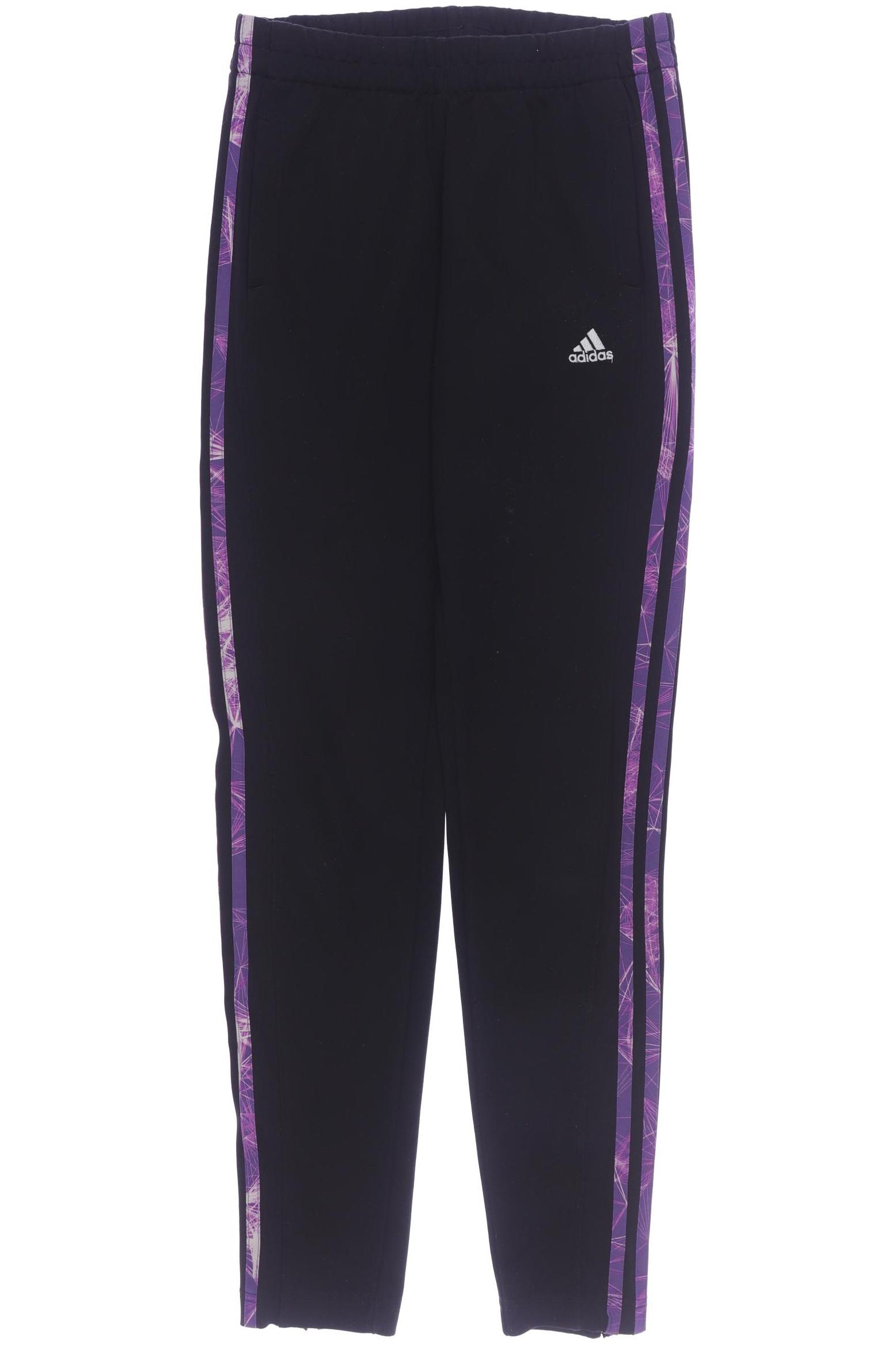

adidas Damen Stoffhose, schwarz, Gr. 0