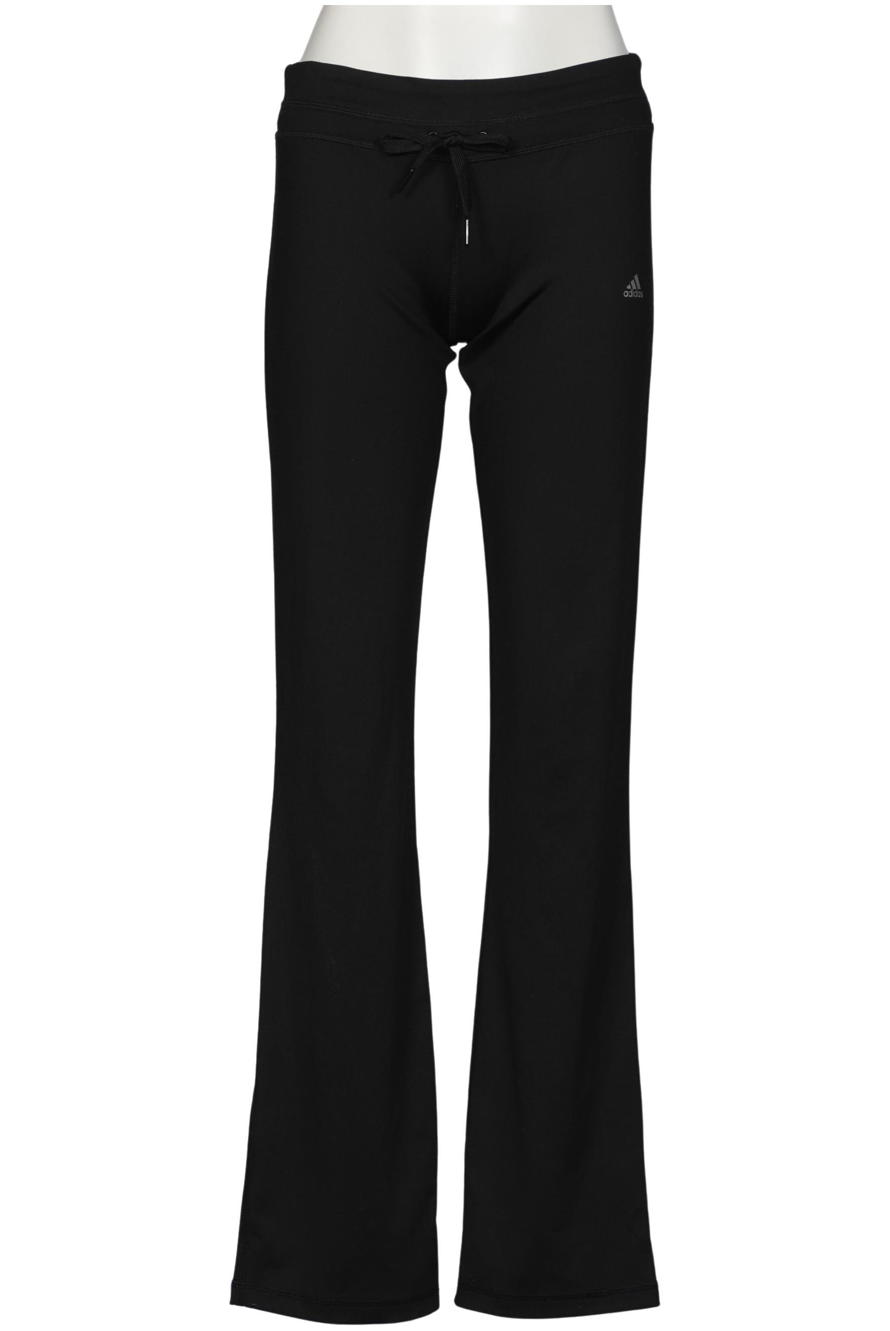 

adidas Damen Stoffhose, schwarz, Gr. 27