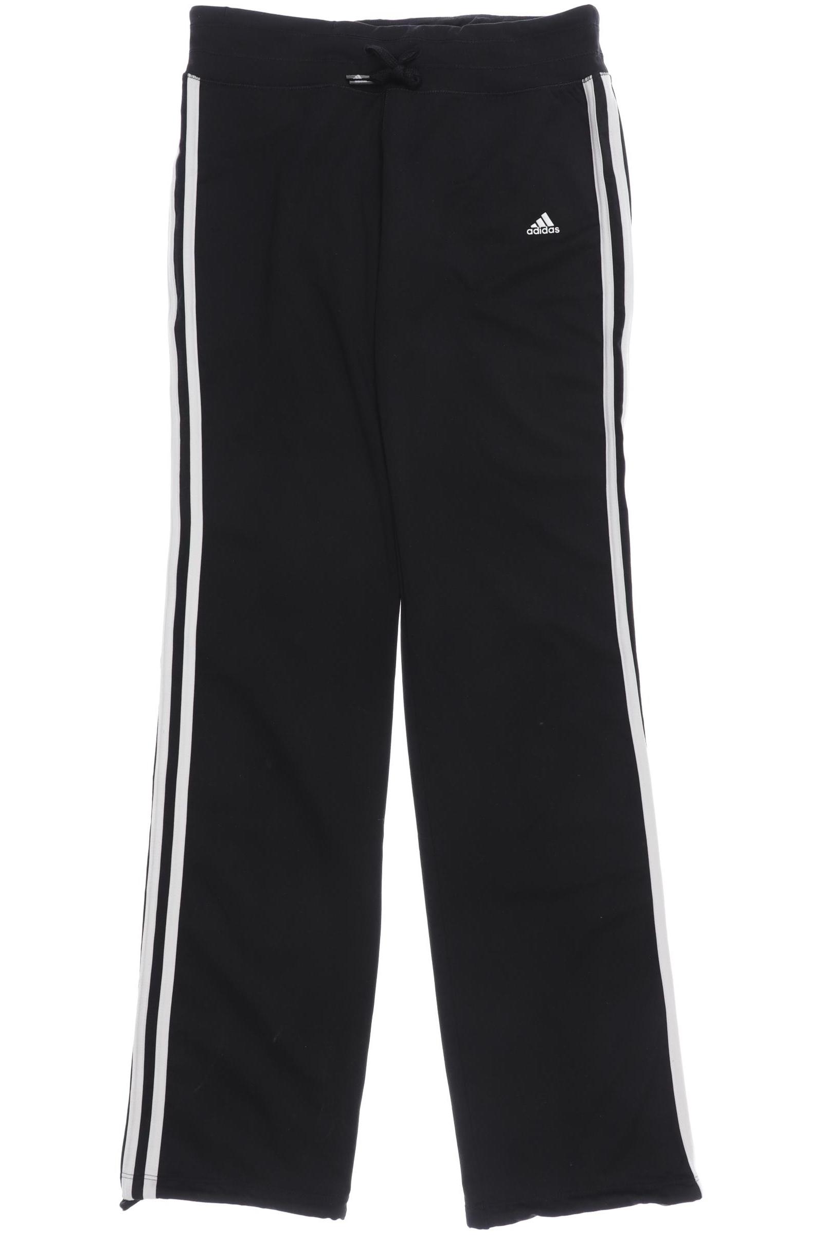 

adidas Damen Stoffhose, schwarz, Gr. 0