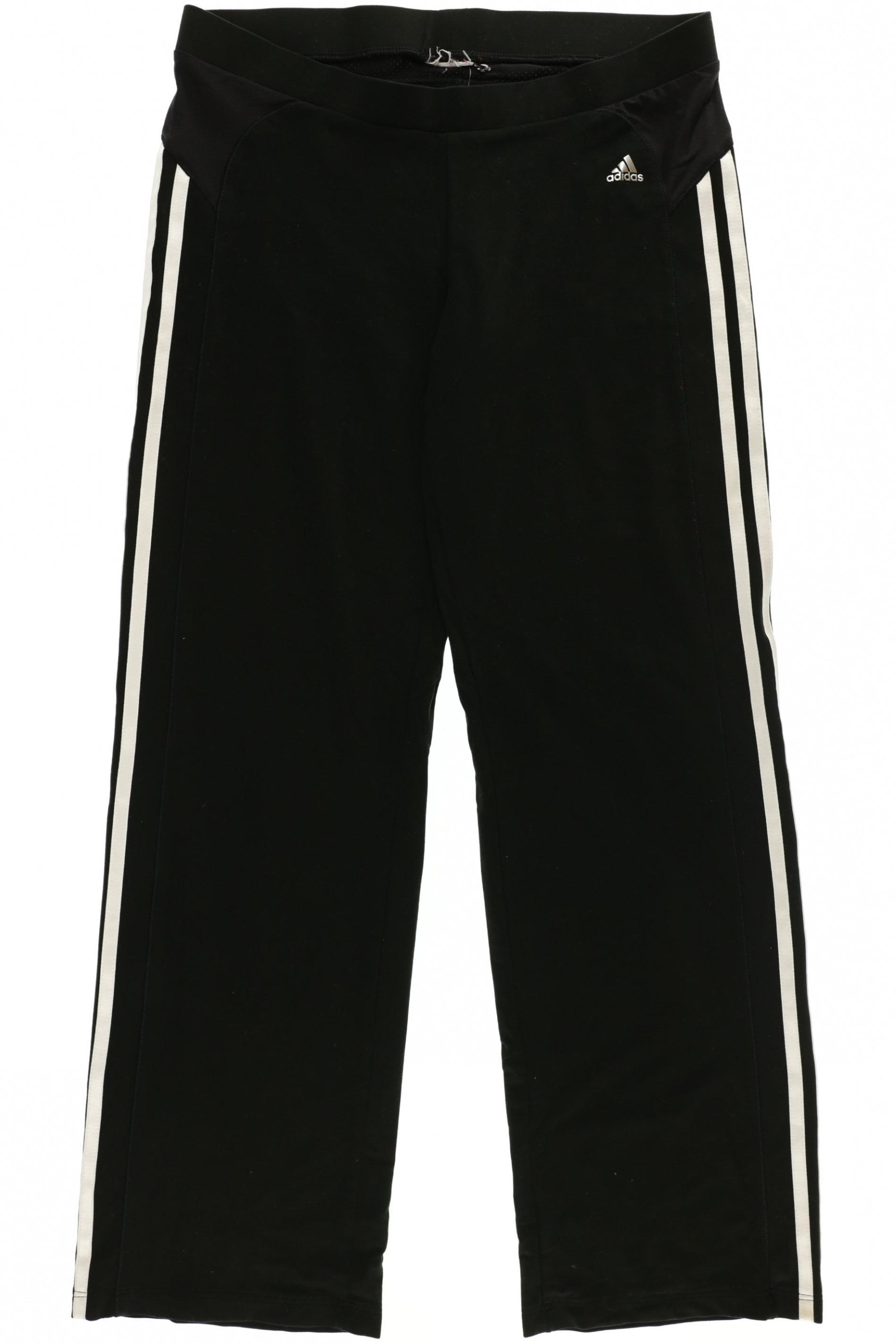 

adidas Damen Stoffhose, schwarz, Gr.
