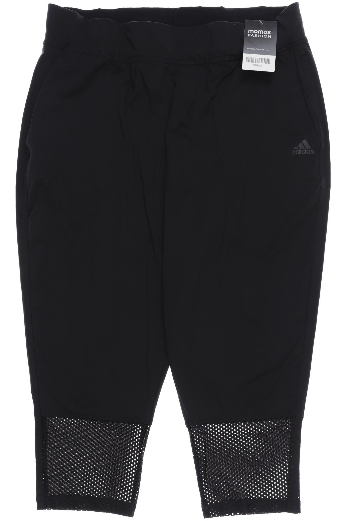

adidas Damen Stoffhose, schwarz, Gr. 0