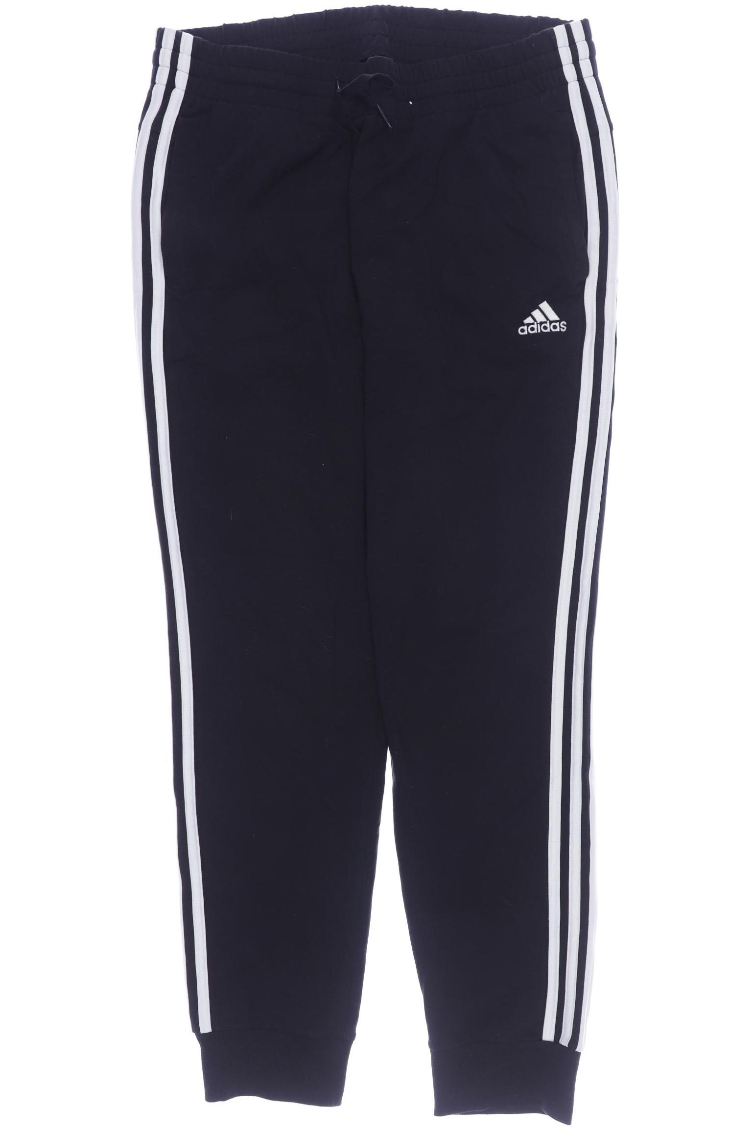 

adidas Damen Stoffhose, schwarz, Gr. 38