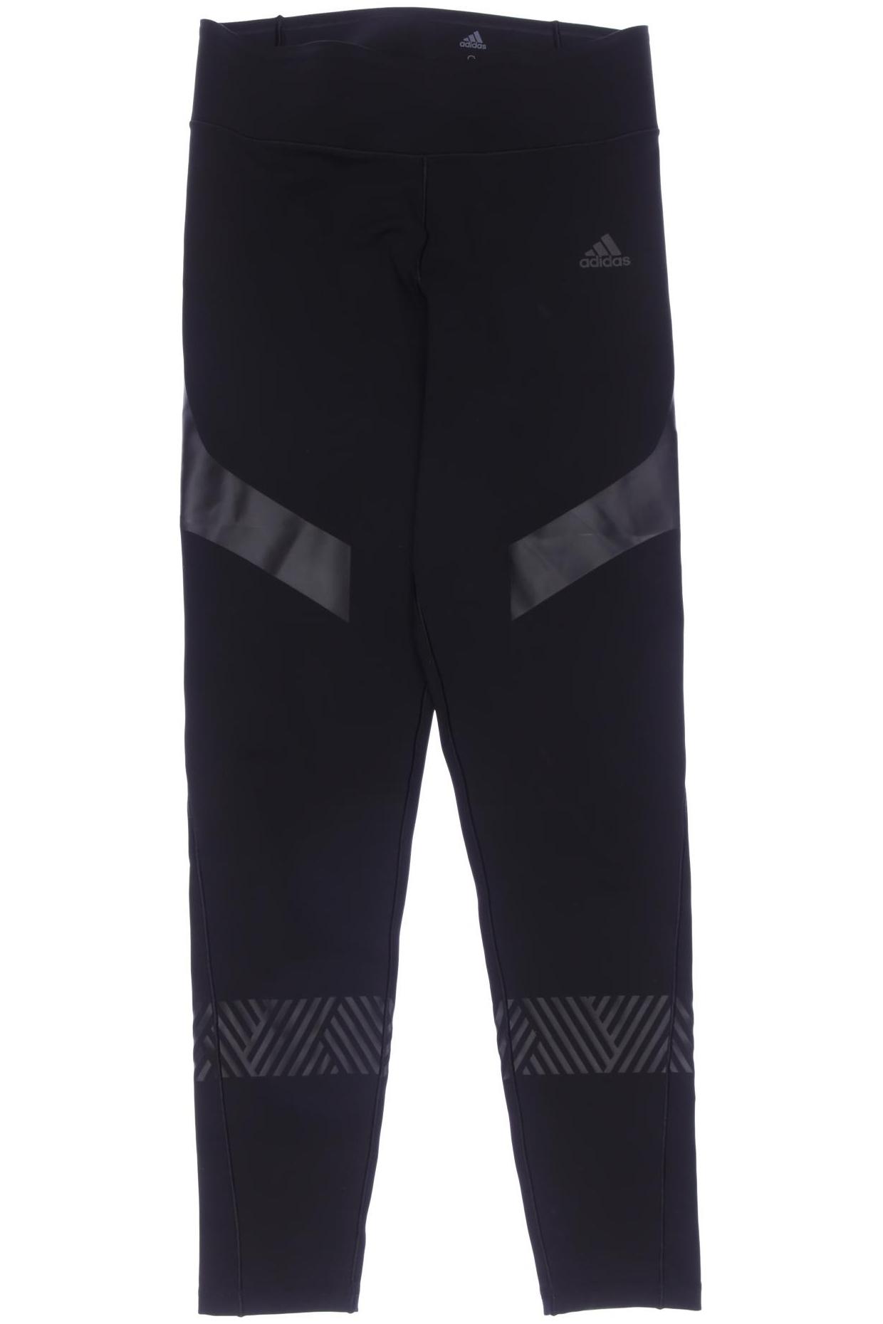 

adidas Damen Stoffhose, schwarz, Gr. 0