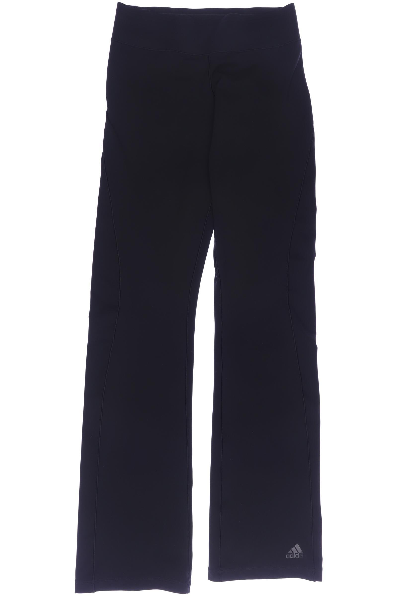 

adidas Damen Stoffhose, schwarz, Gr. 0