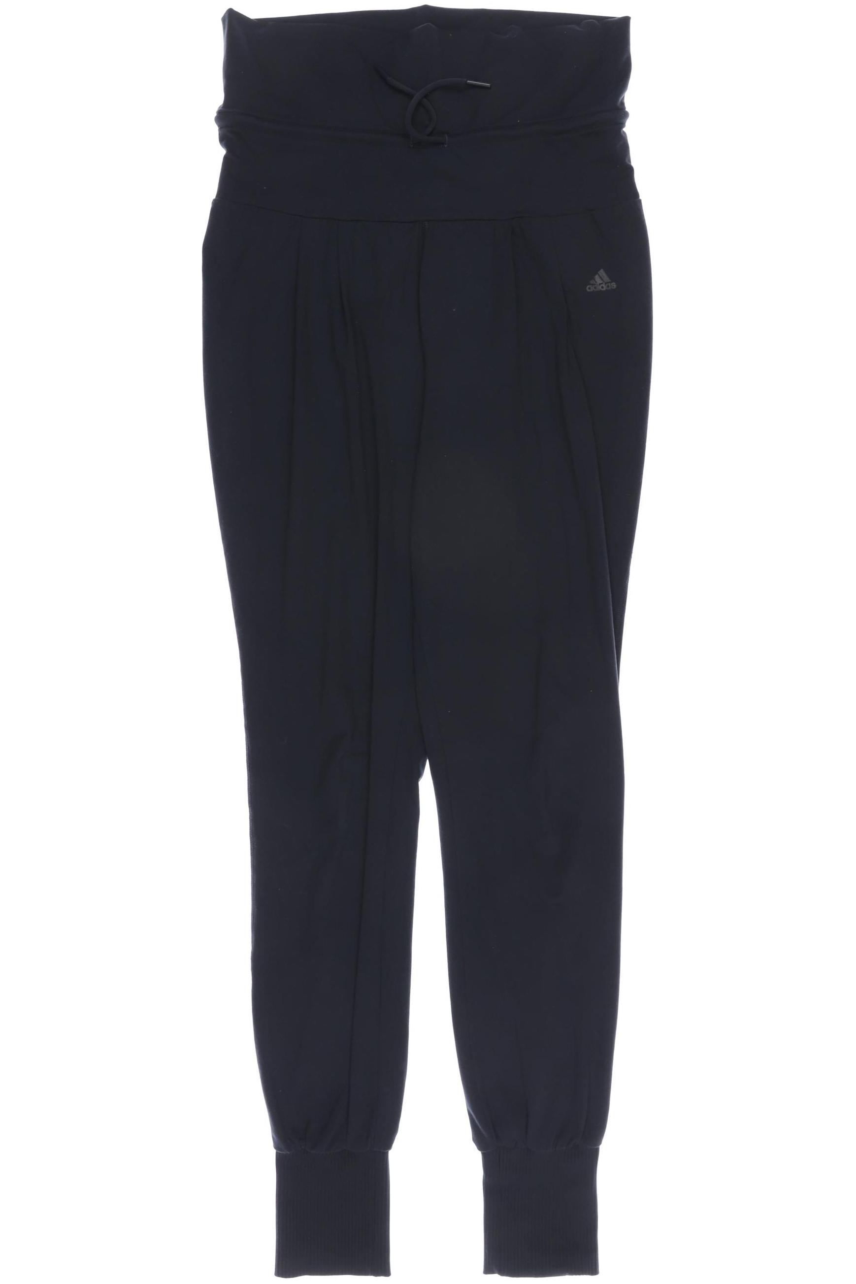 

adidas Damen Stoffhose, marineblau, Gr. 0