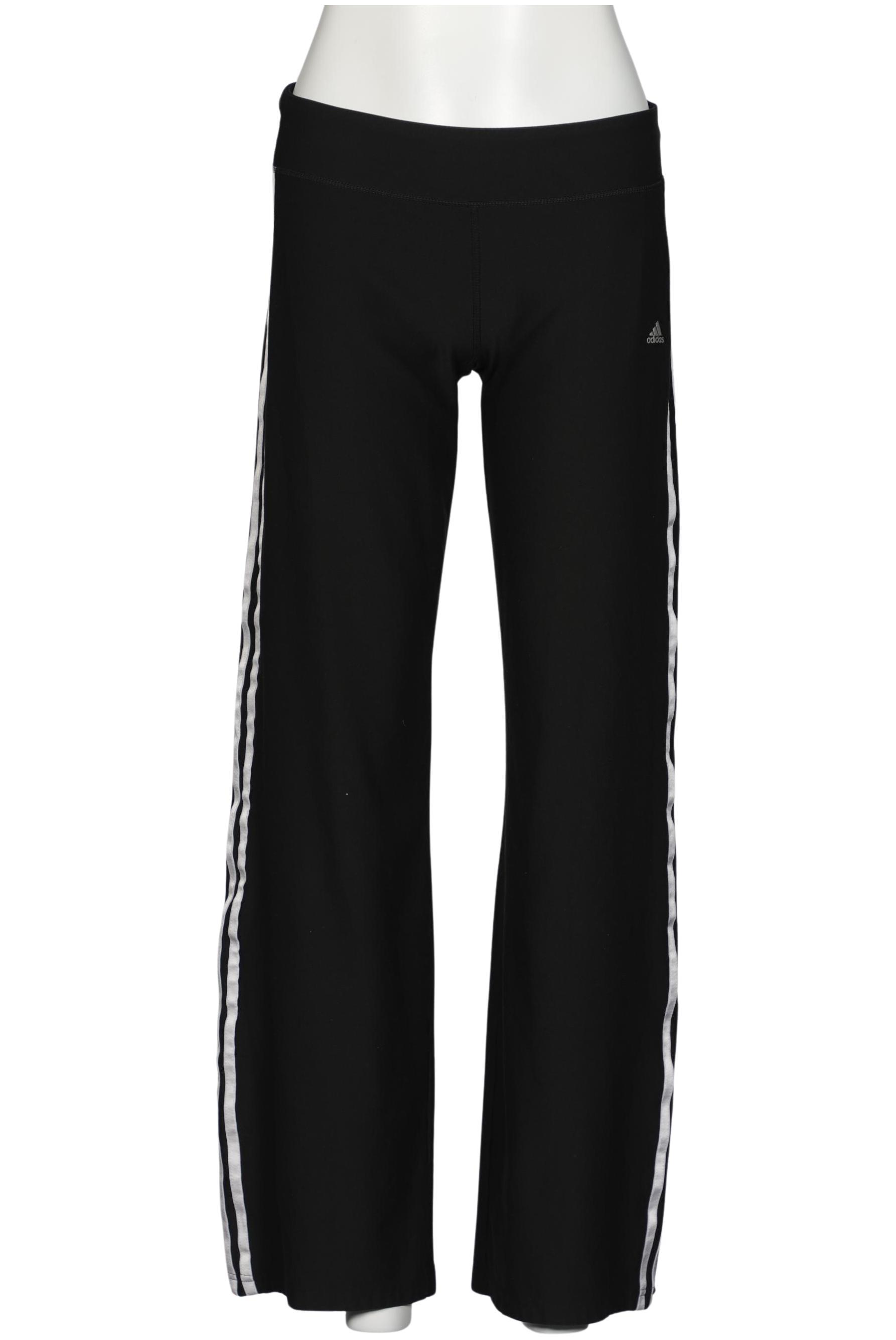 

adidas Damen Stoffhose, schwarz, Gr. 0