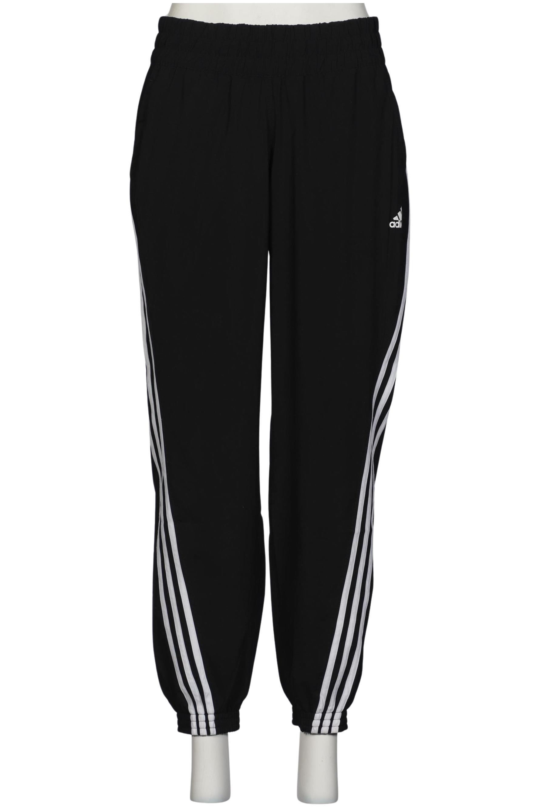 

adidas Damen Stoffhose, schwarz, Gr. 0