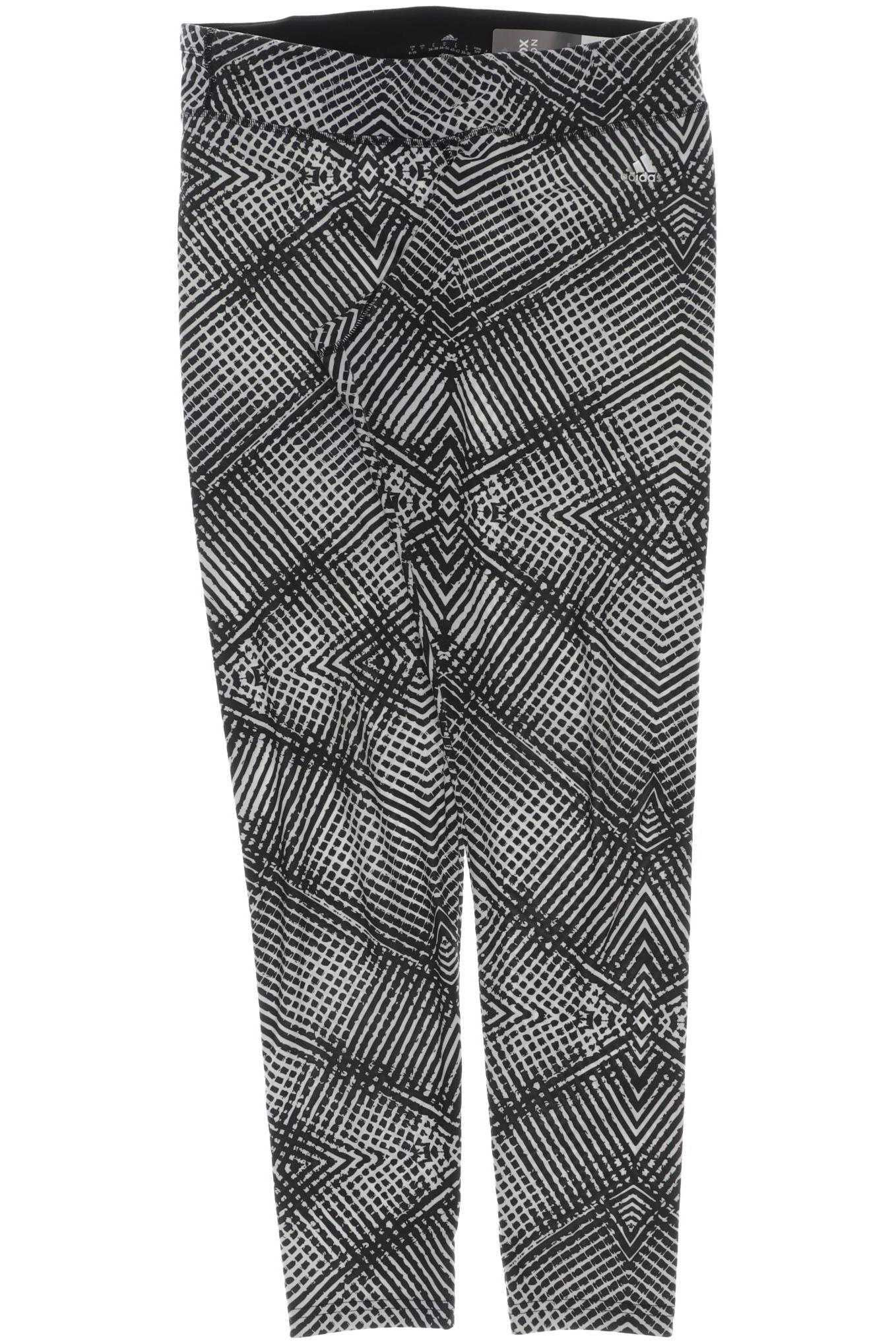 

adidas Damen Stoffhose, schwarz, Gr. 34