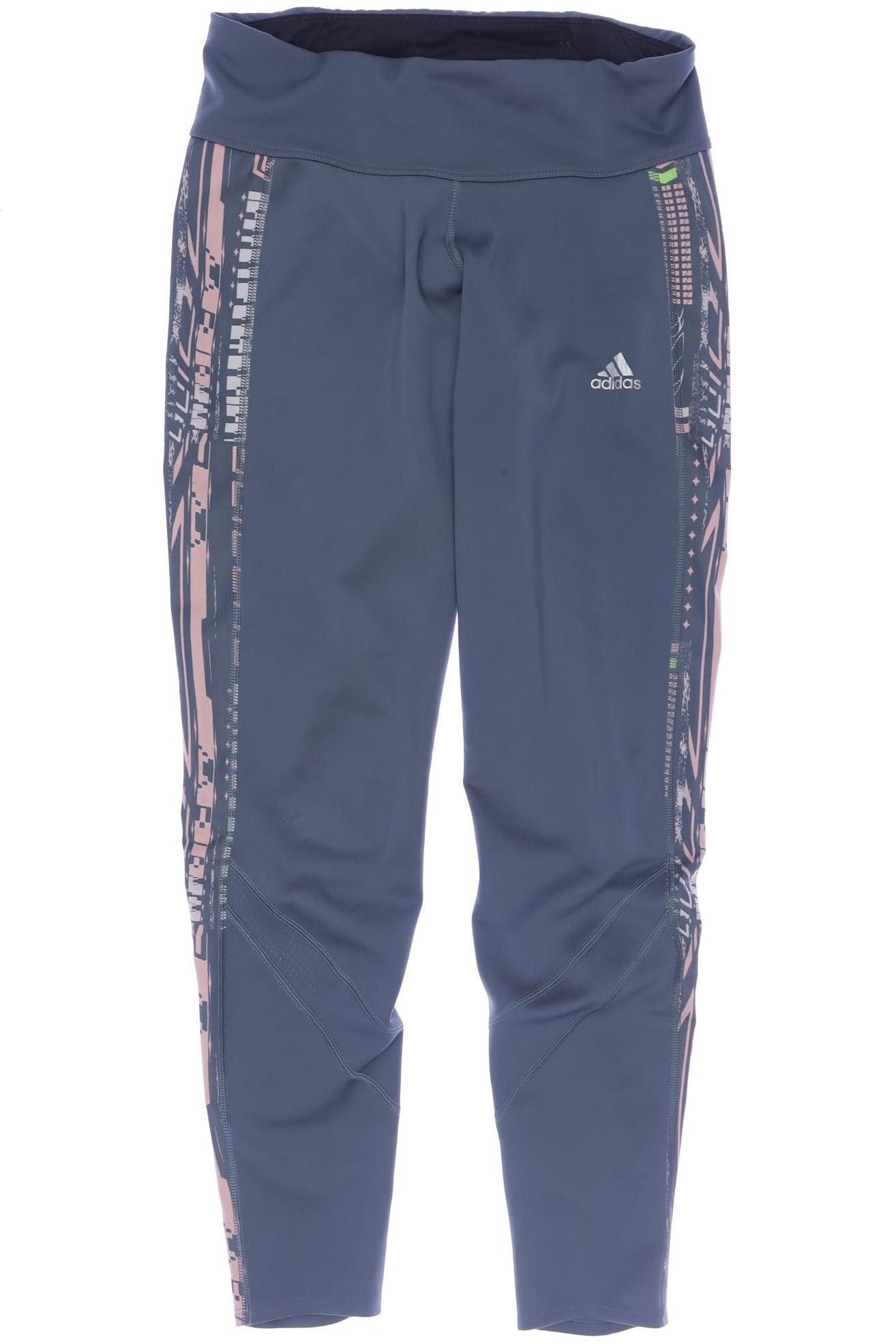 

adidas Damen Stoffhose, blau, Gr. 0