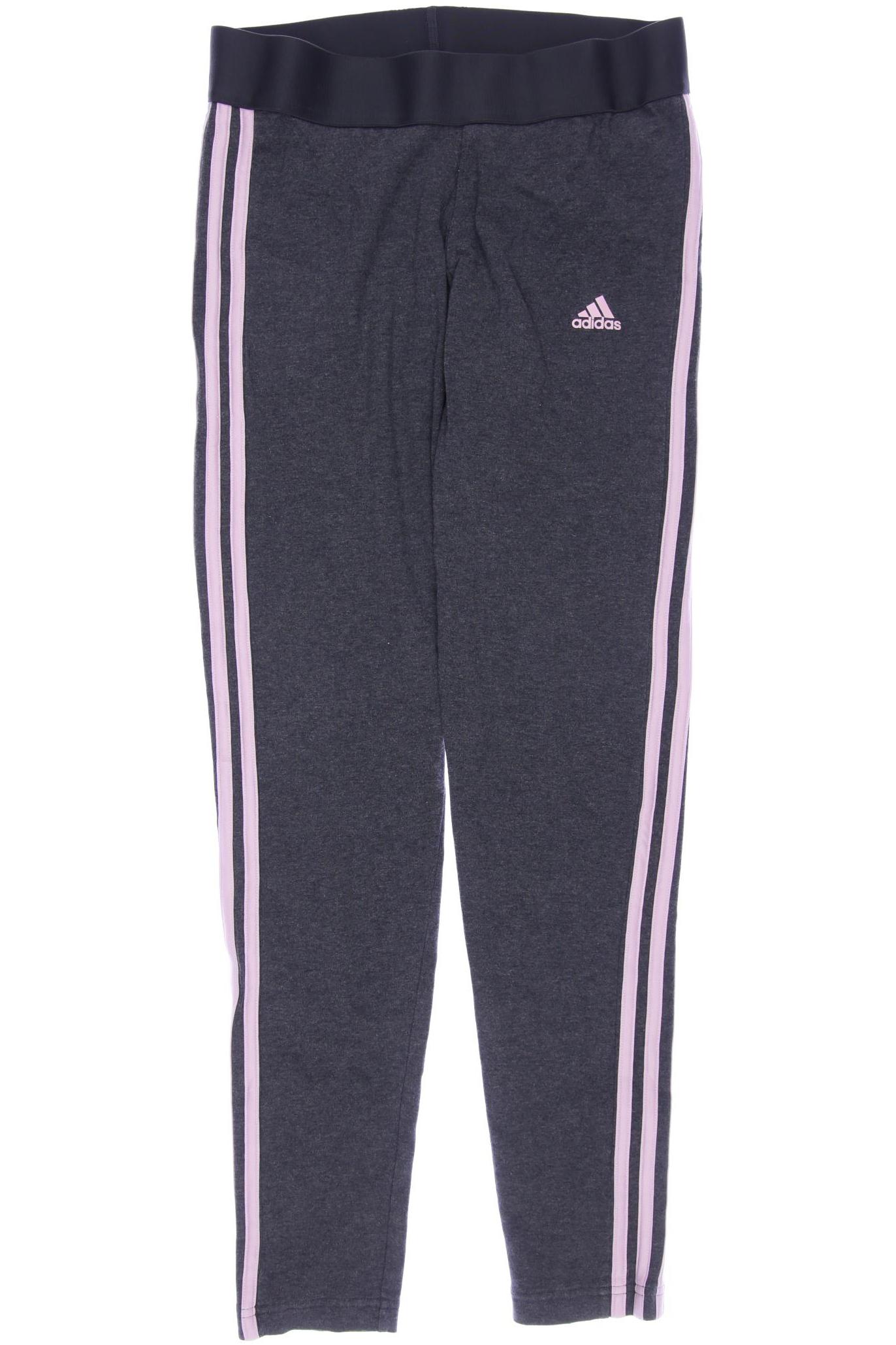 

adidas Damen Stoffhose, grau, Gr. 38