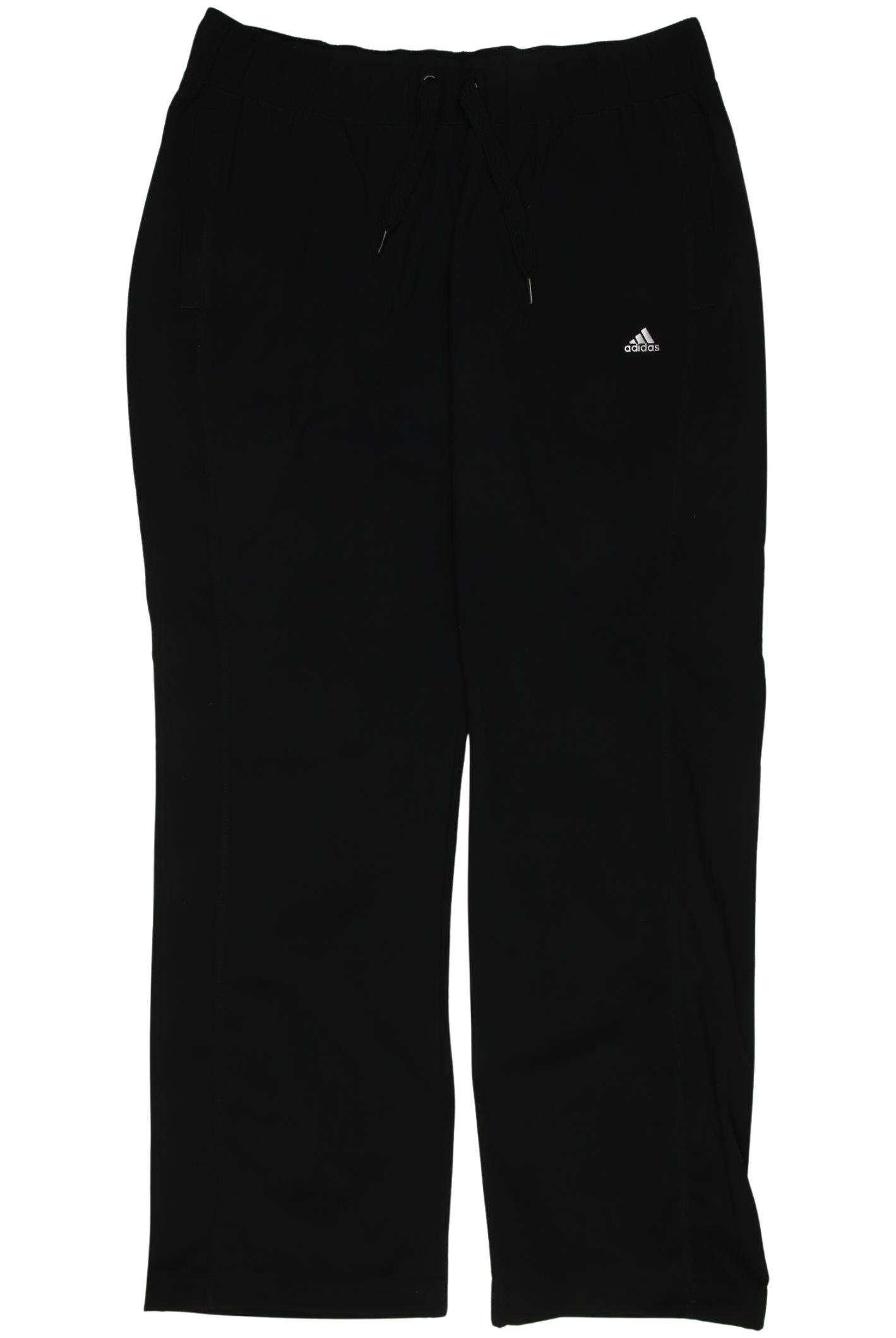 

adidas Damen Stoffhose, schwarz, Gr. 40