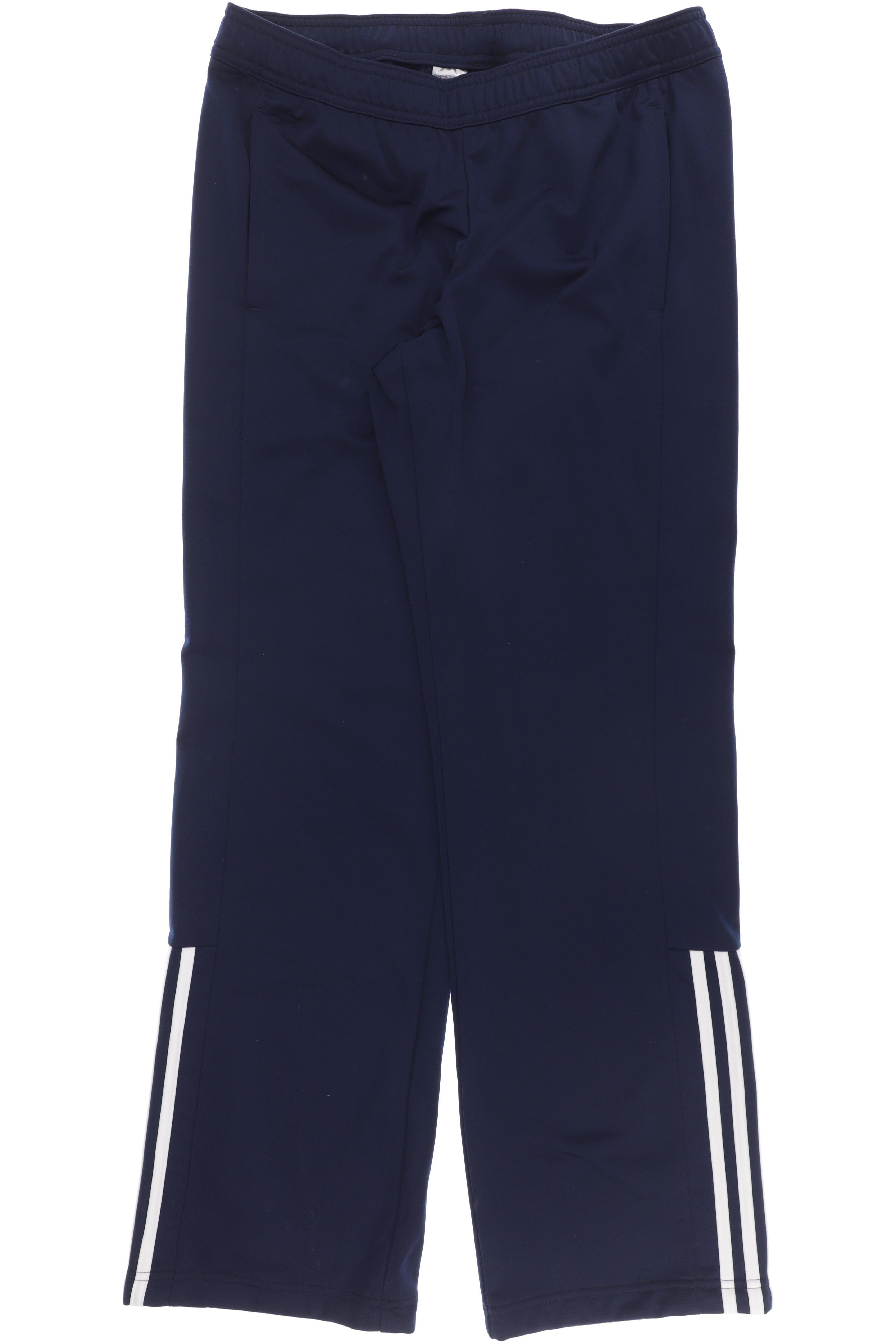 

adidas Damen Stoffhose, blau, Gr.