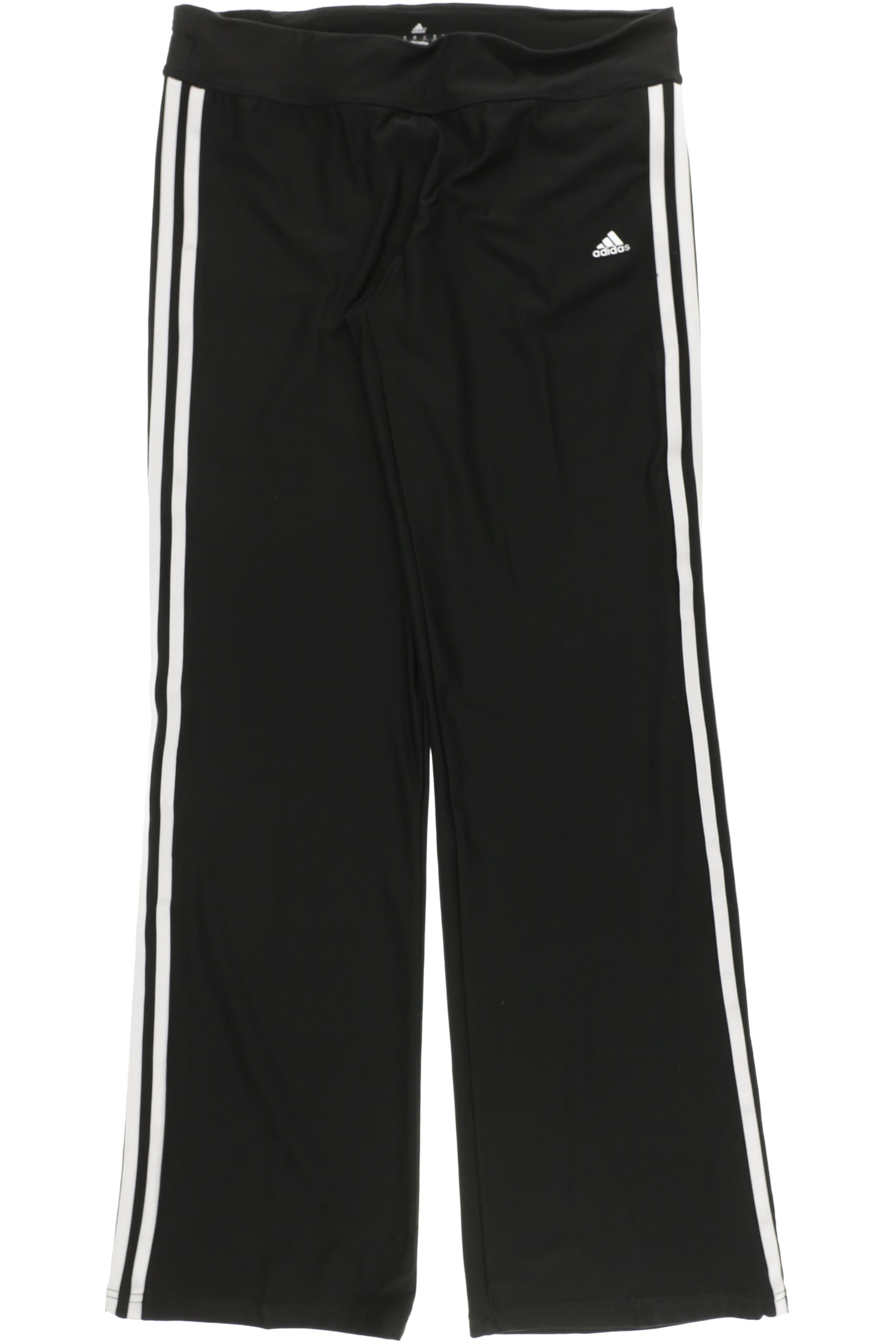 

adidas Damen Stoffhose, schwarz, Gr.