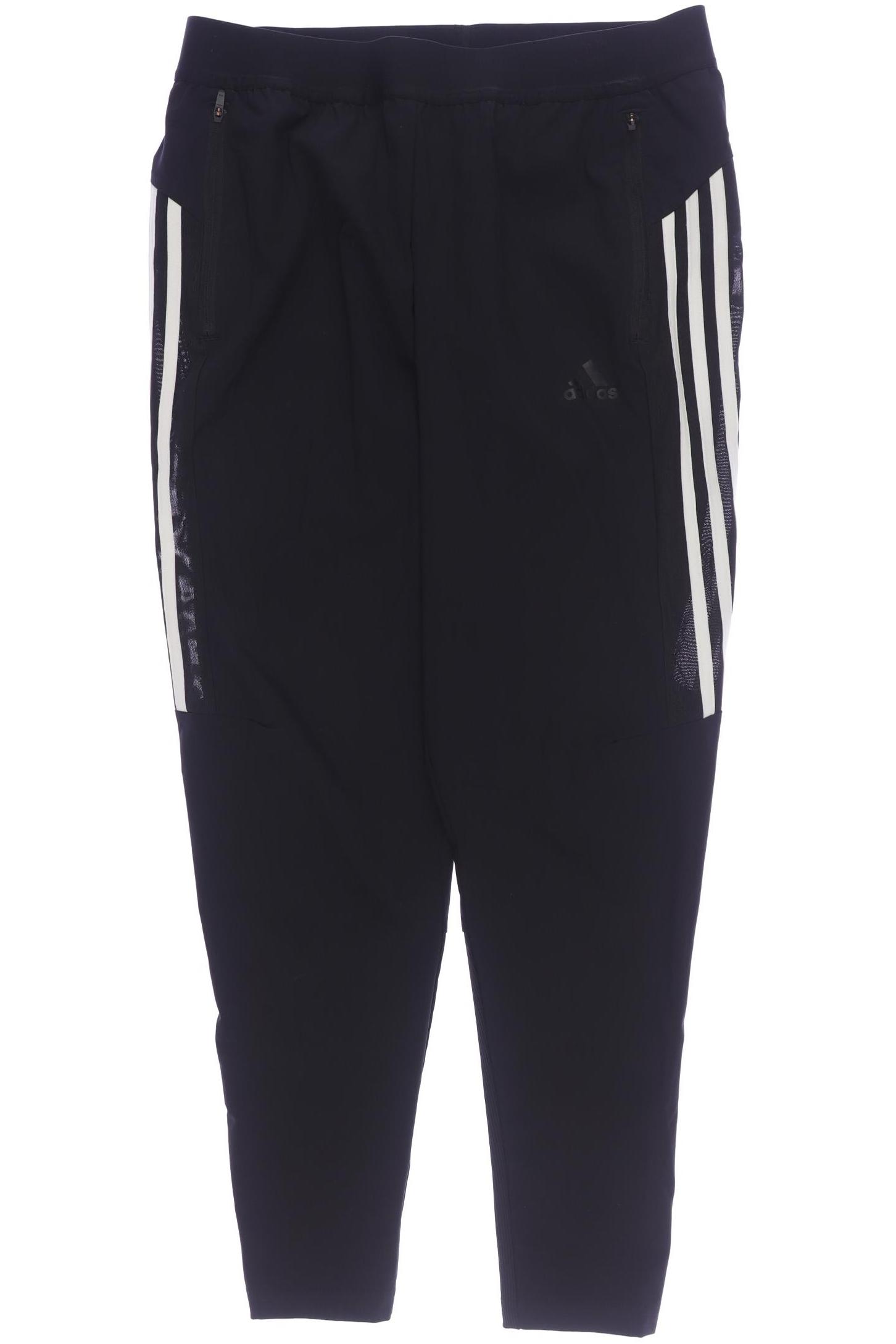 

adidas Damen Stoffhose, schwarz, Gr. 0