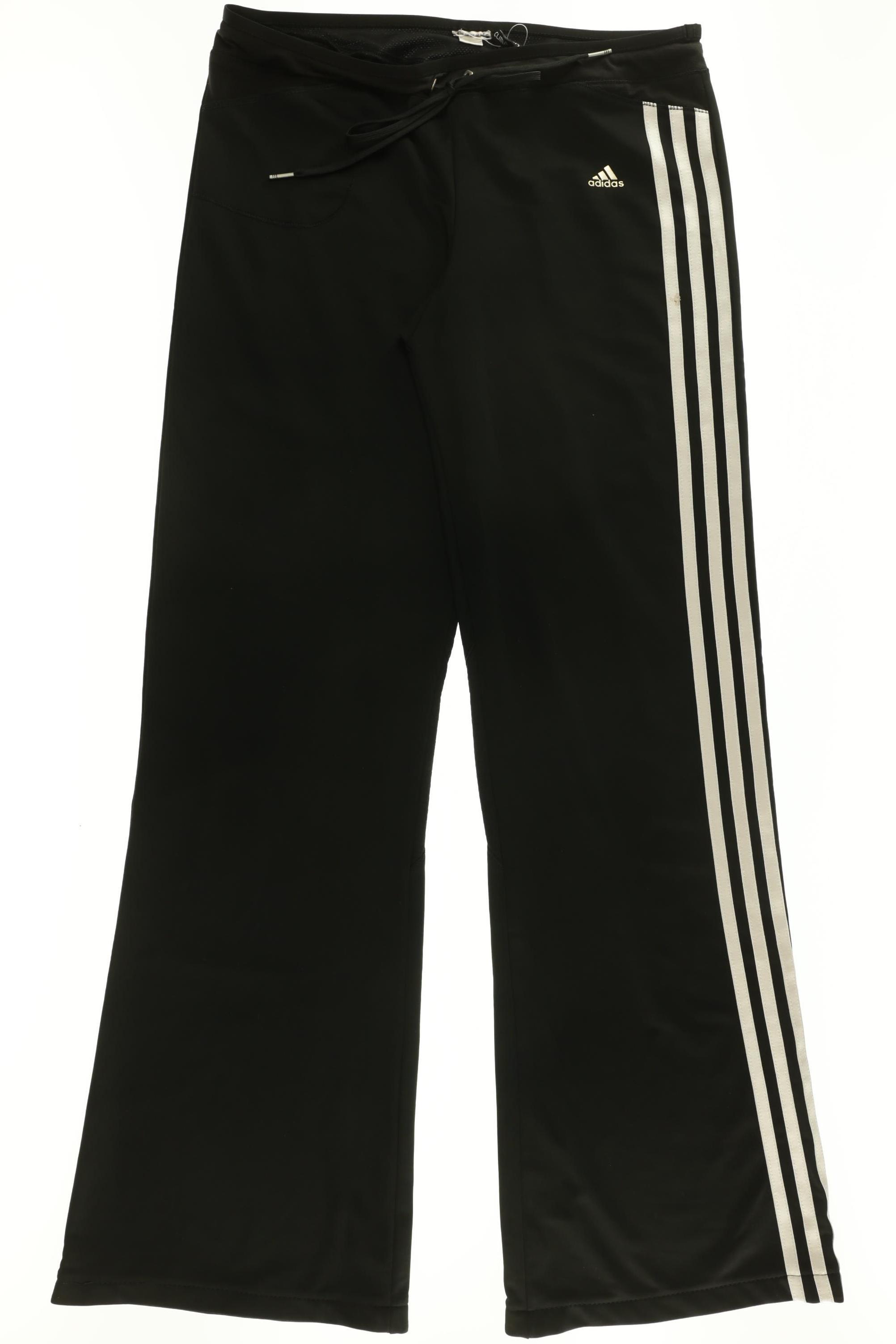 

adidas Damen Stoffhose, schwarz, Gr.