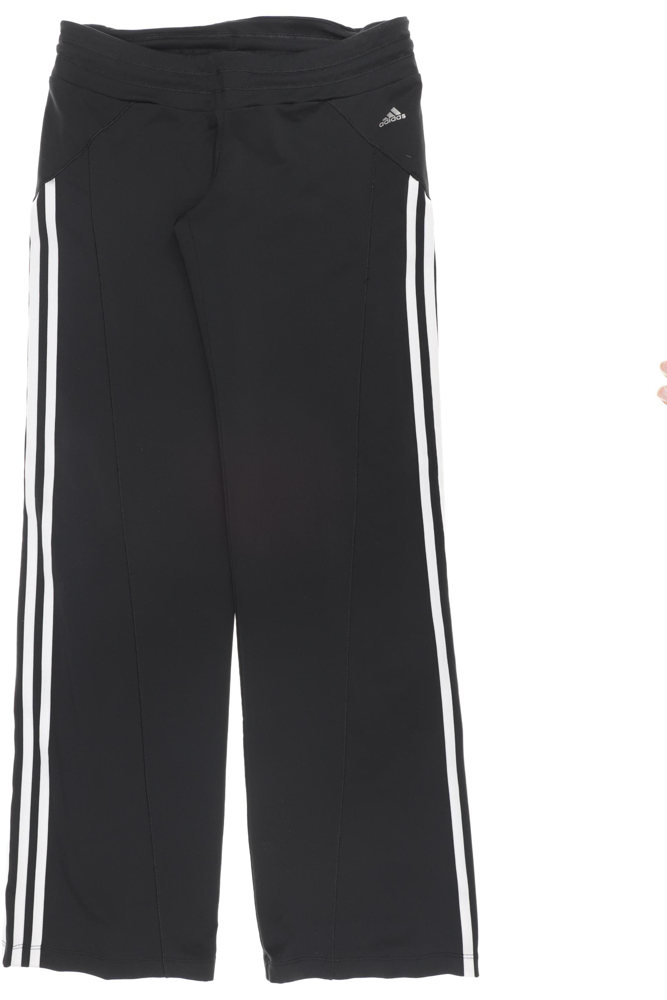 

adidas Damen Stoffhose, schwarz, Gr.