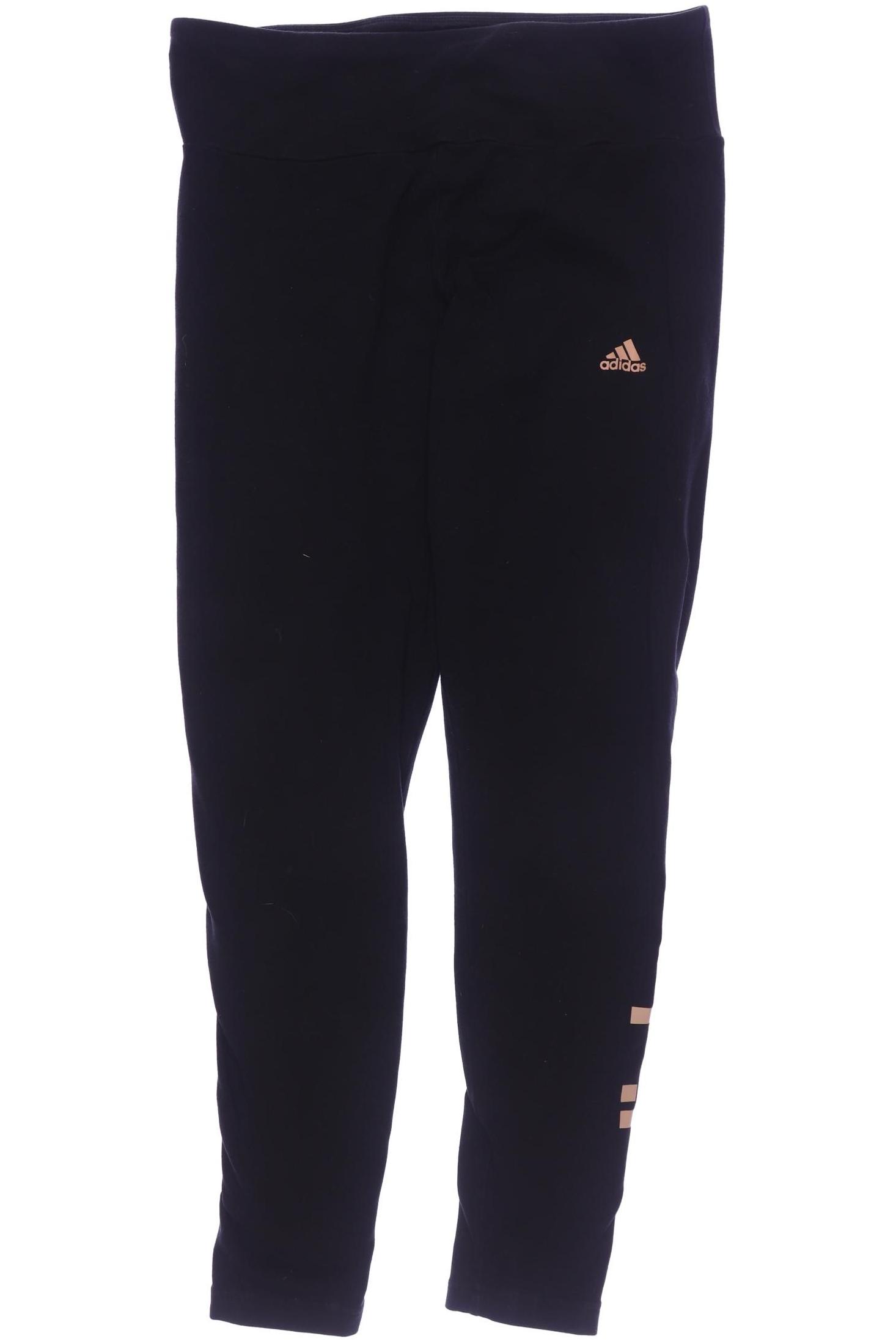 

adidas Damen Stoffhose, schwarz, Gr. 0