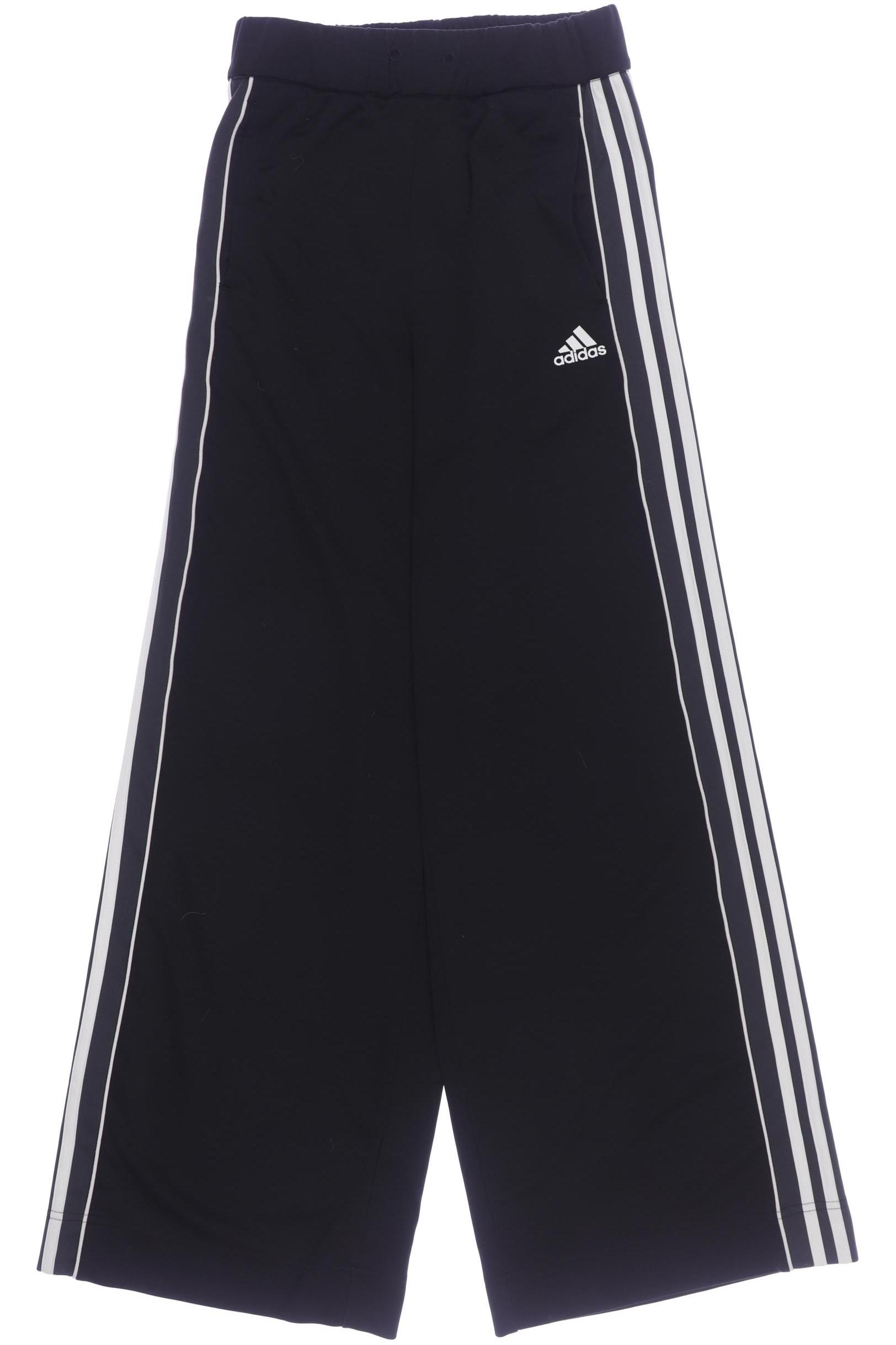 

adidas Damen Stoffhose, schwarz, Gr. 0