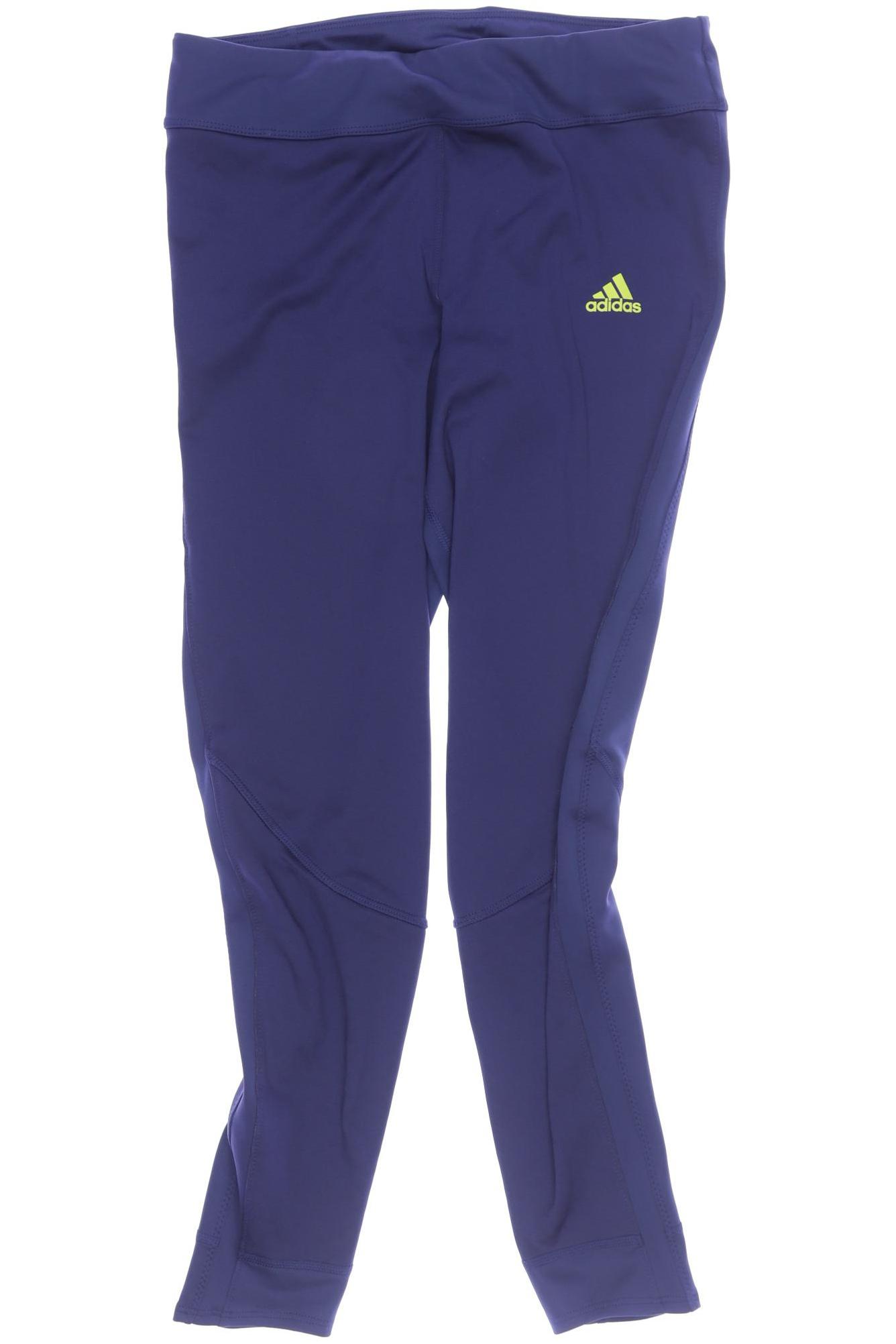 

adidas Damen Stoffhose, blau, Gr. 0