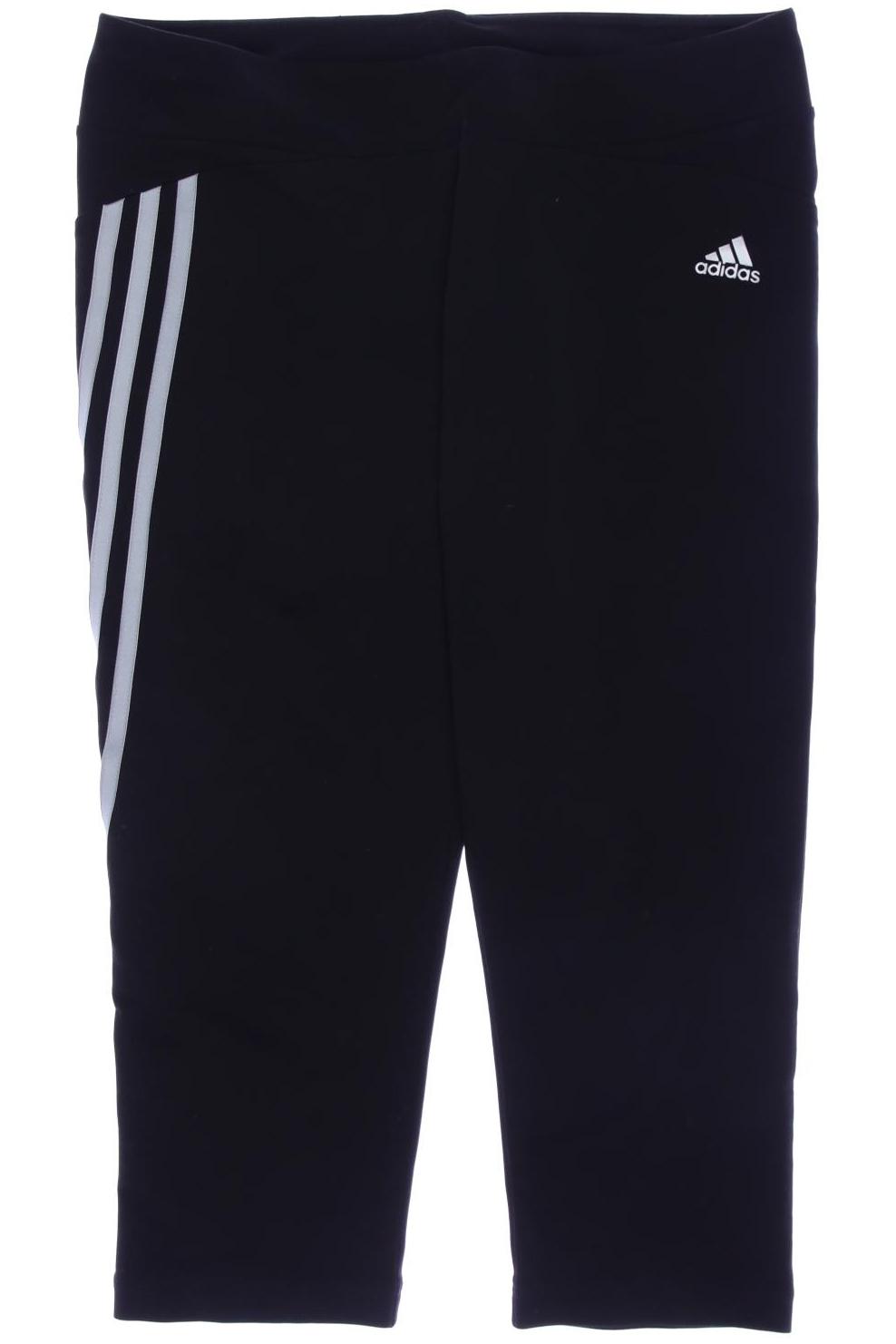 

adidas Damen Stoffhose, schwarz, Gr. 38