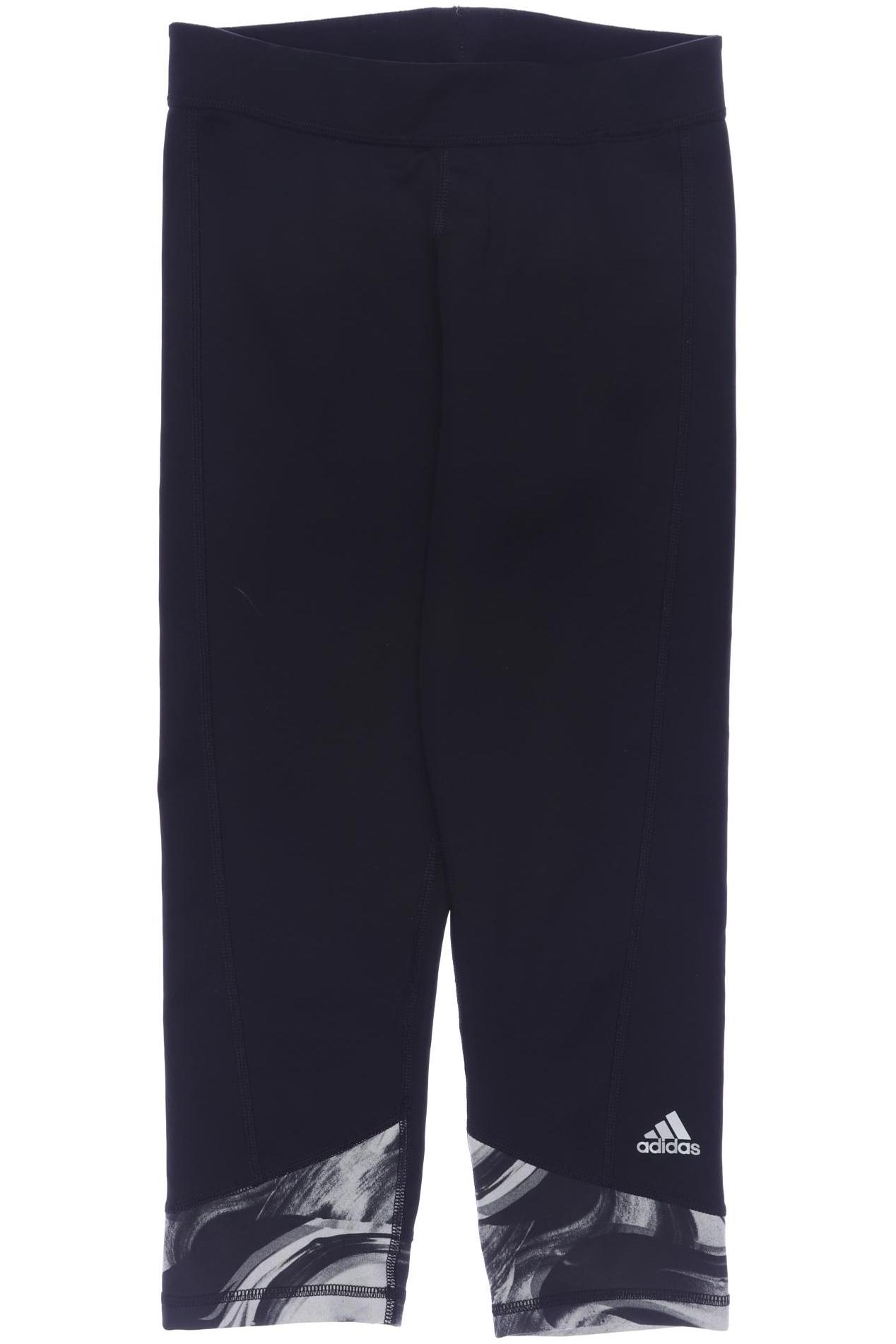 

adidas Damen Stoffhose, schwarz, Gr. 0