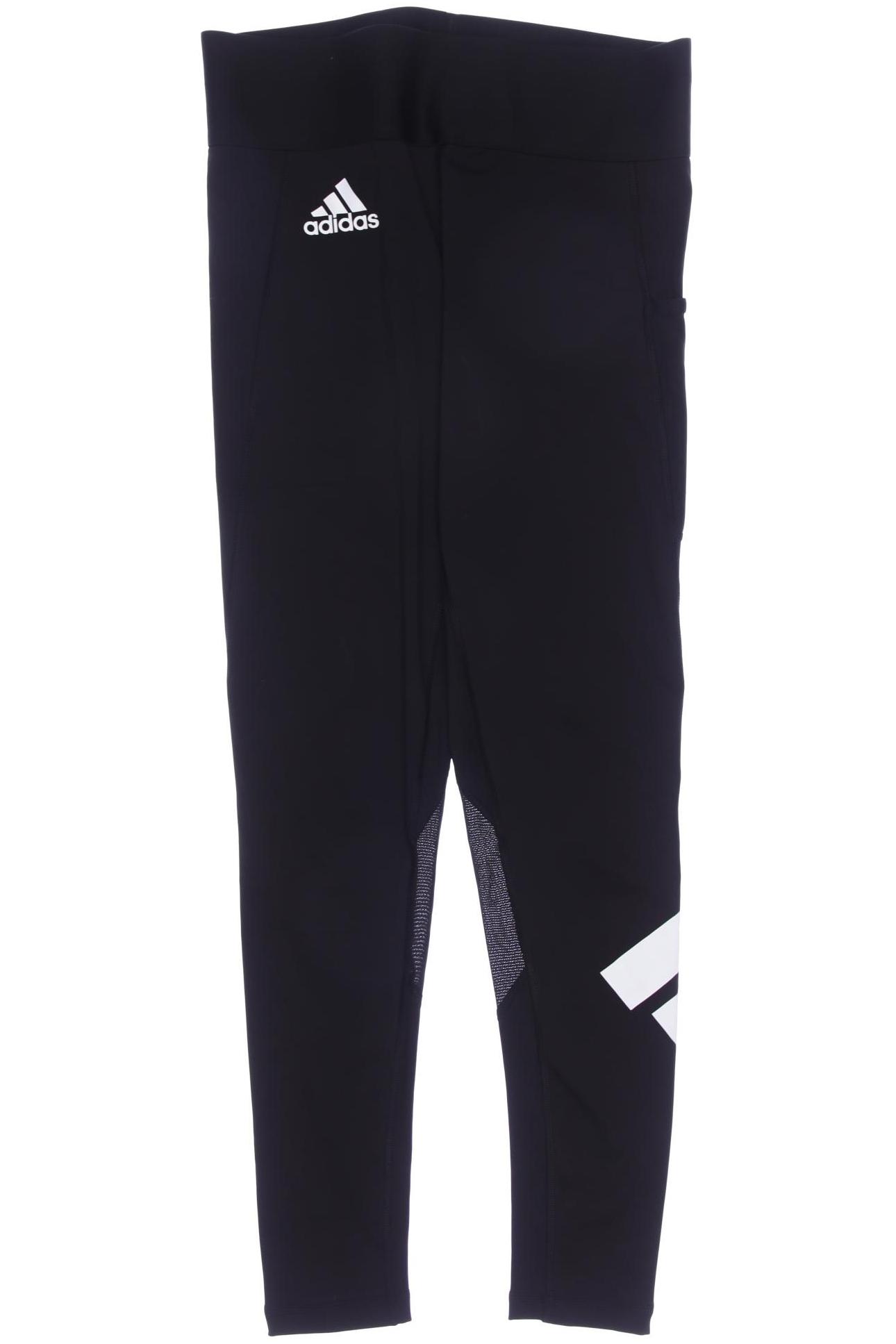 

adidas Damen Stoffhose, schwarz, Gr. 38