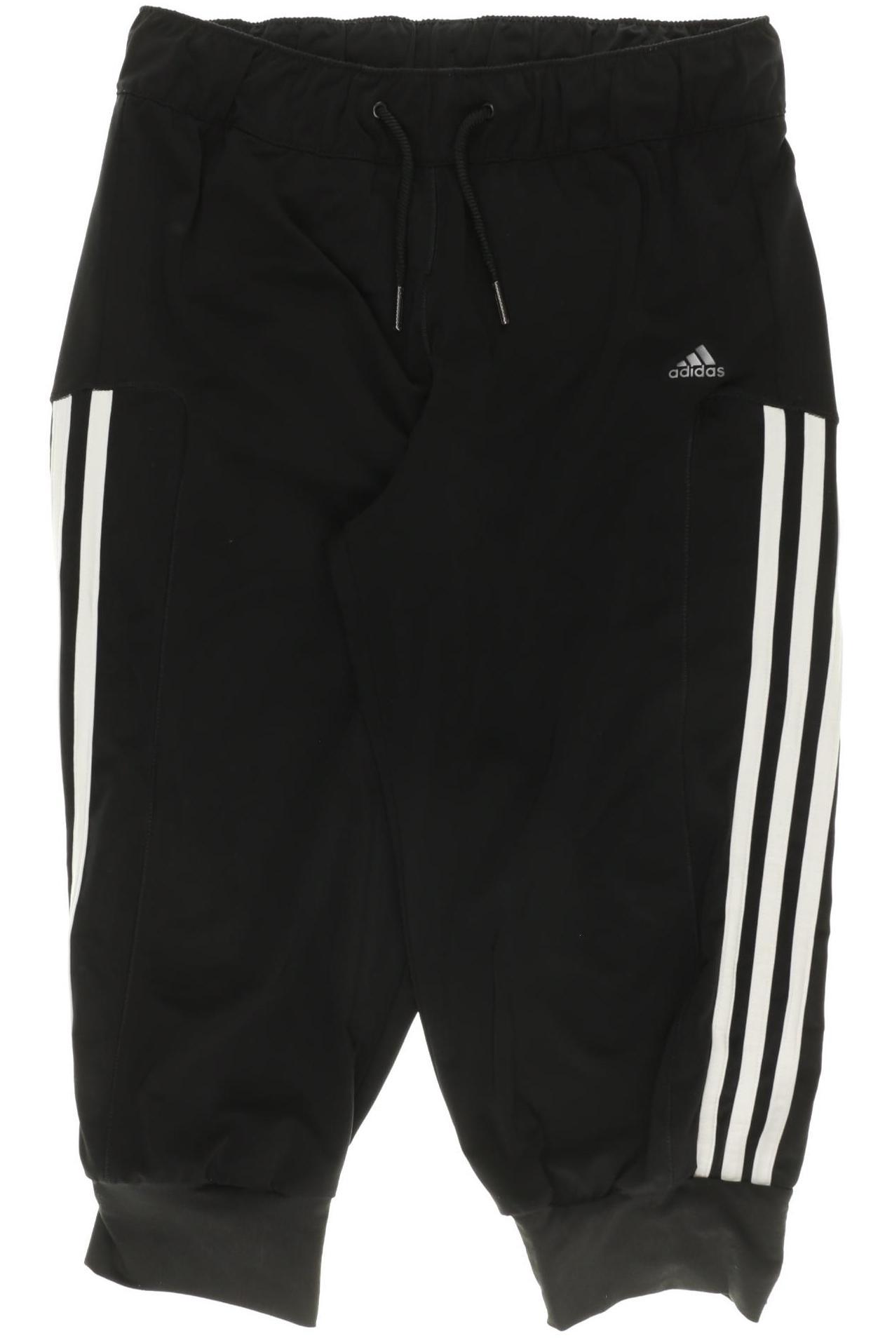 

adidas Damen Stoffhose, schwarz, Gr.