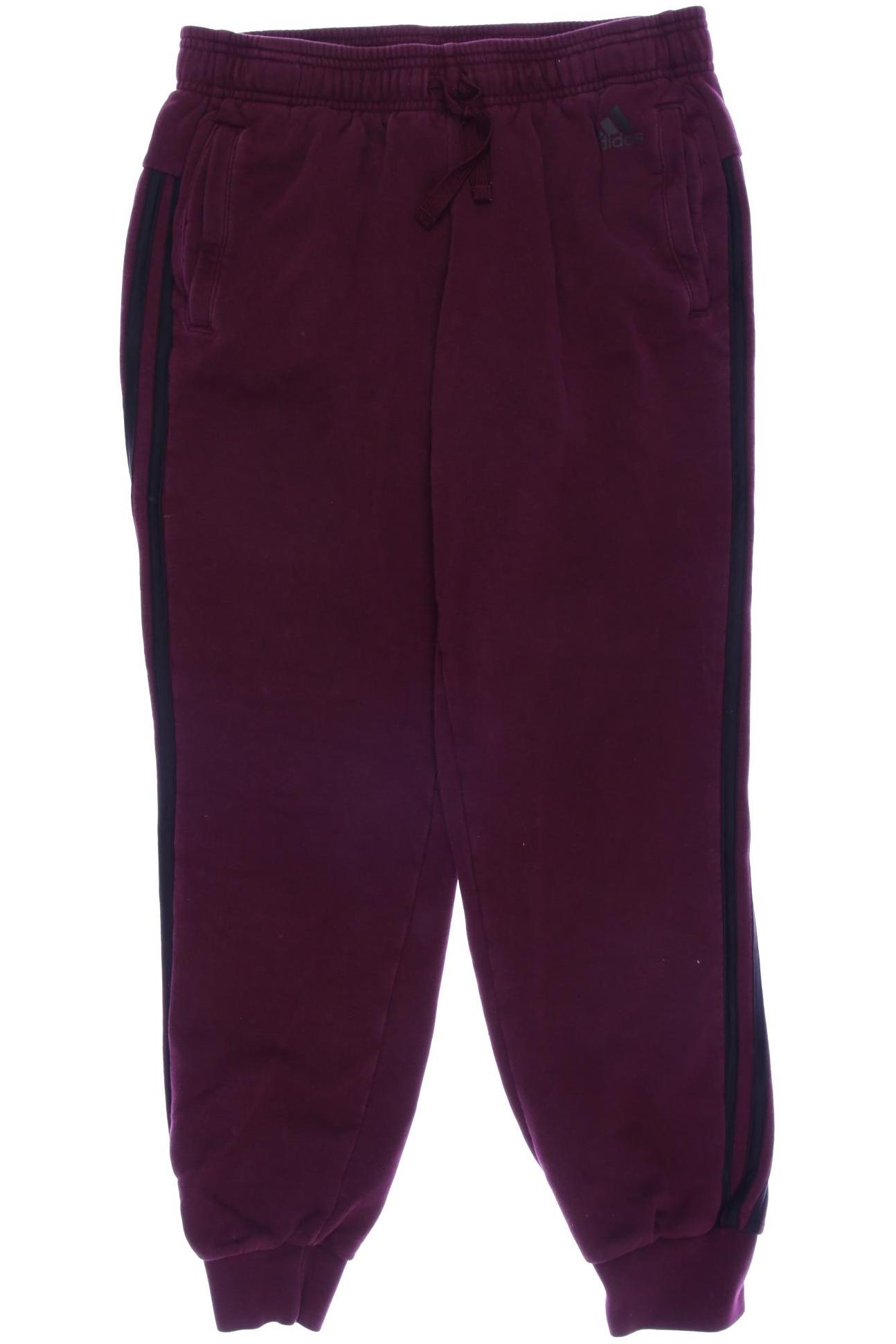 

adidas Damen Stoffhose, bordeaux, Gr. 30