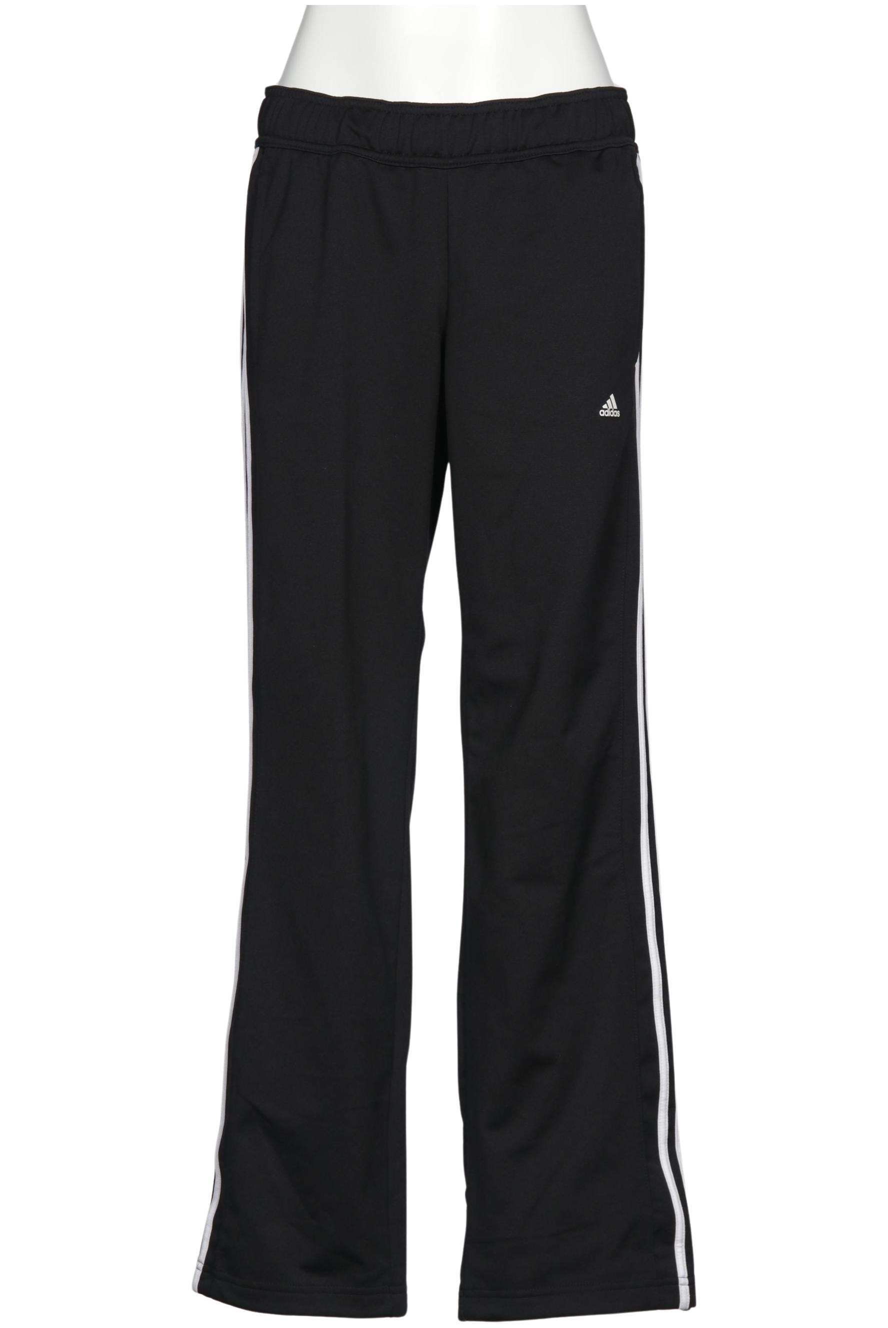 

adidas Damen Stoffhose, schwarz, Gr. 0