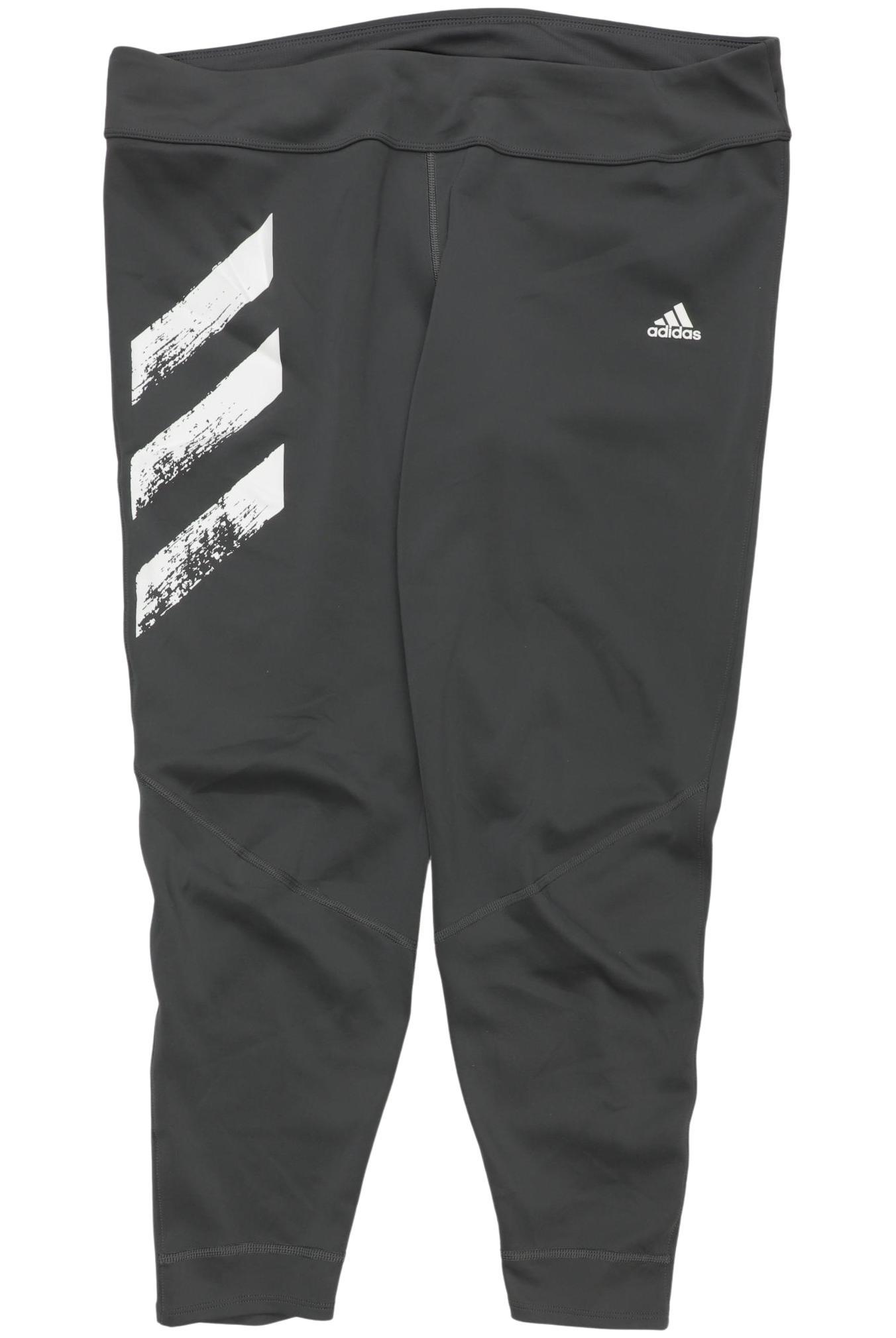 

adidas Damen Stoffhose, grau, Gr. 0