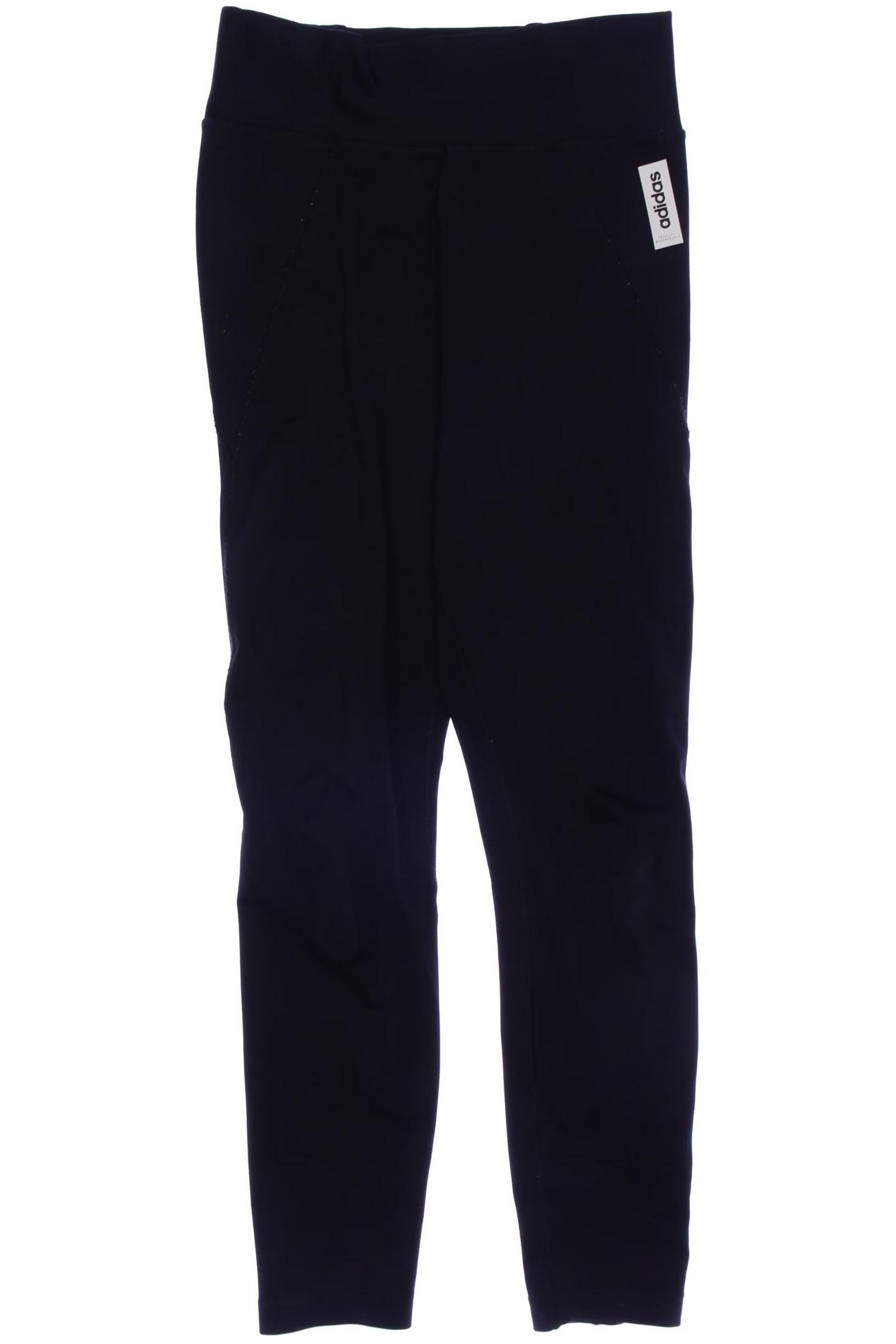 

adidas Damen Stoffhose, schwarz, Gr. 0
