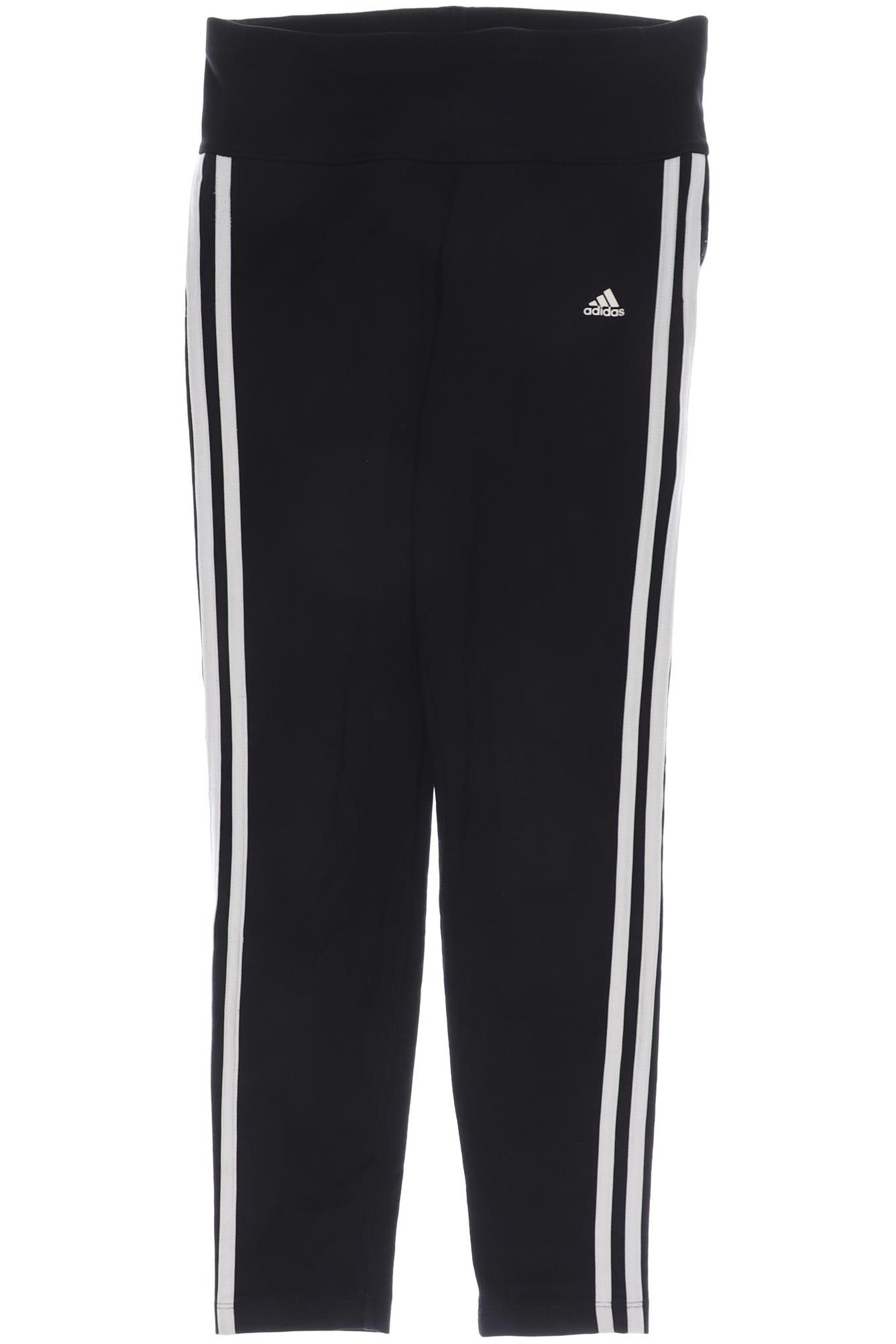 

adidas Damen Stoffhose, schwarz, Gr. 0