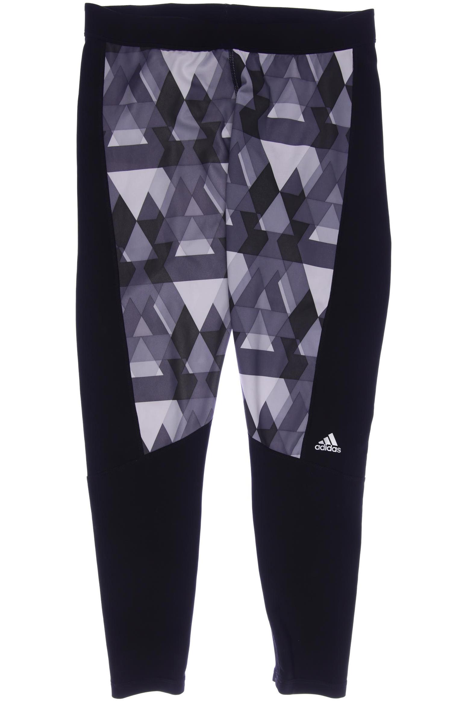 

adidas Damen Stoffhose, grau, Gr. 38