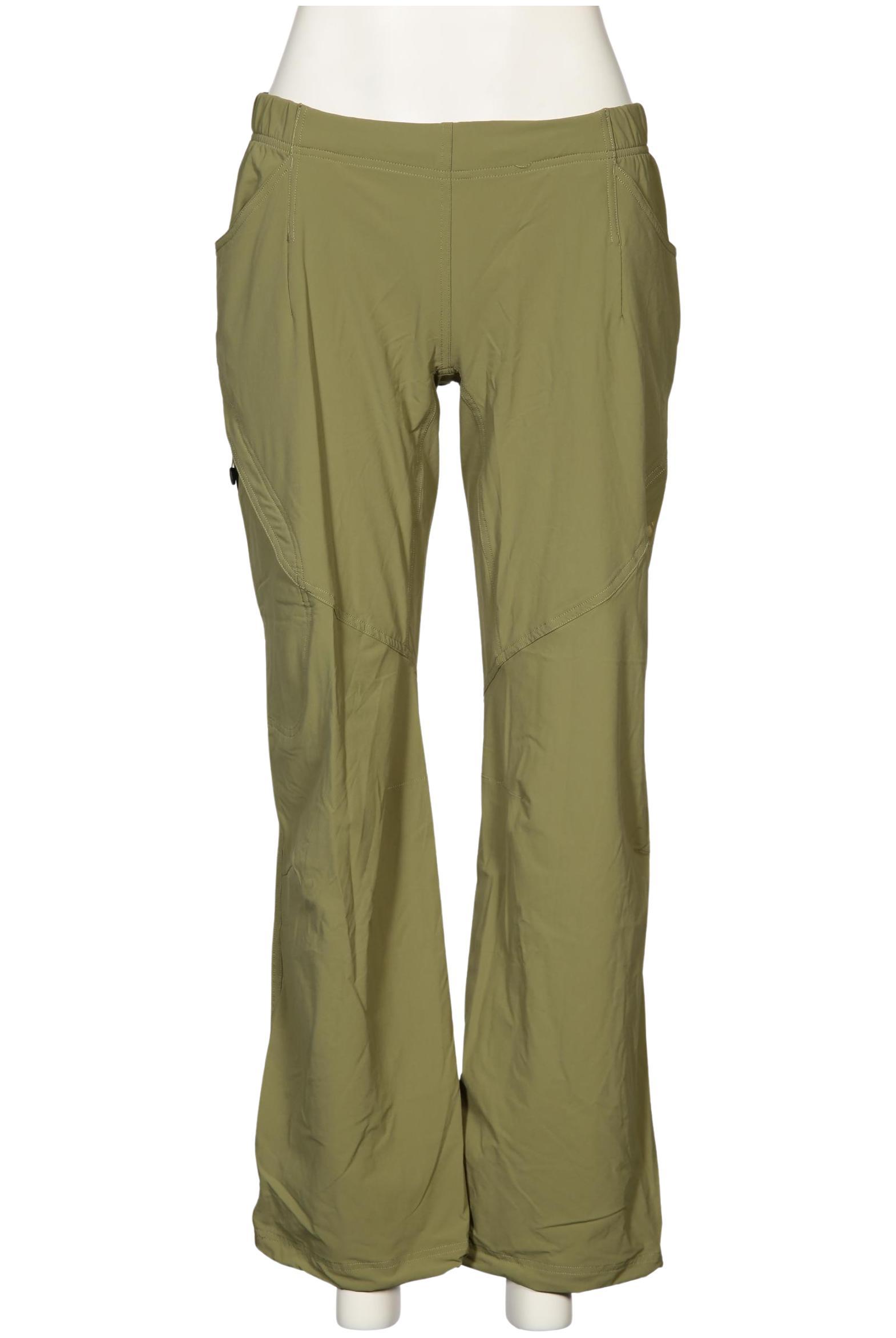 

adidas Damen Stoffhose, grün, Gr. 42