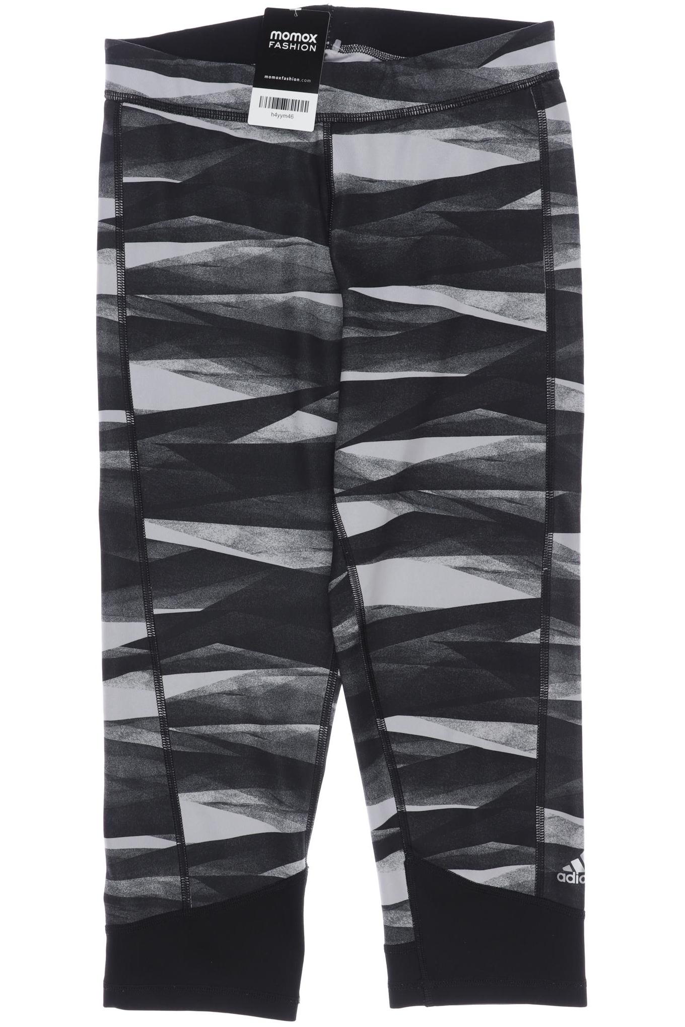 

adidas Damen Stoffhose, grau, Gr. 0