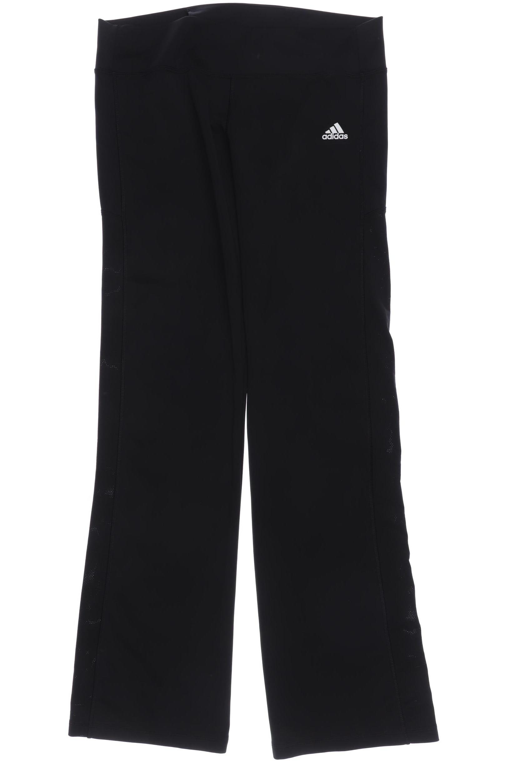 

adidas Damen Stoffhose, schwarz, Gr. 0