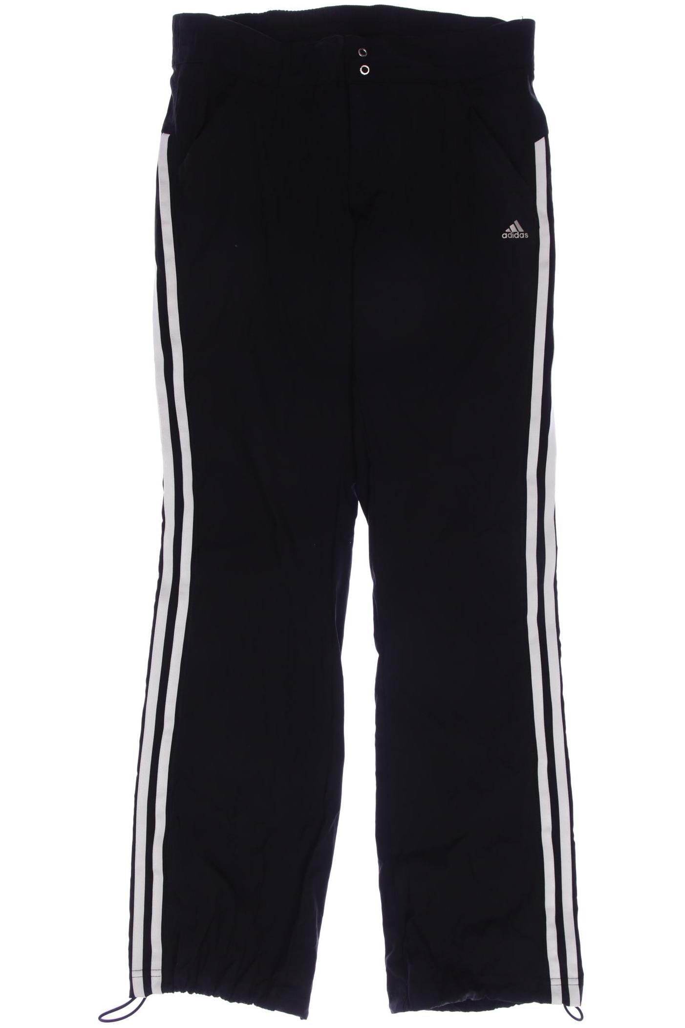 

adidas Damen Stoffhose, schwarz, Gr. 36