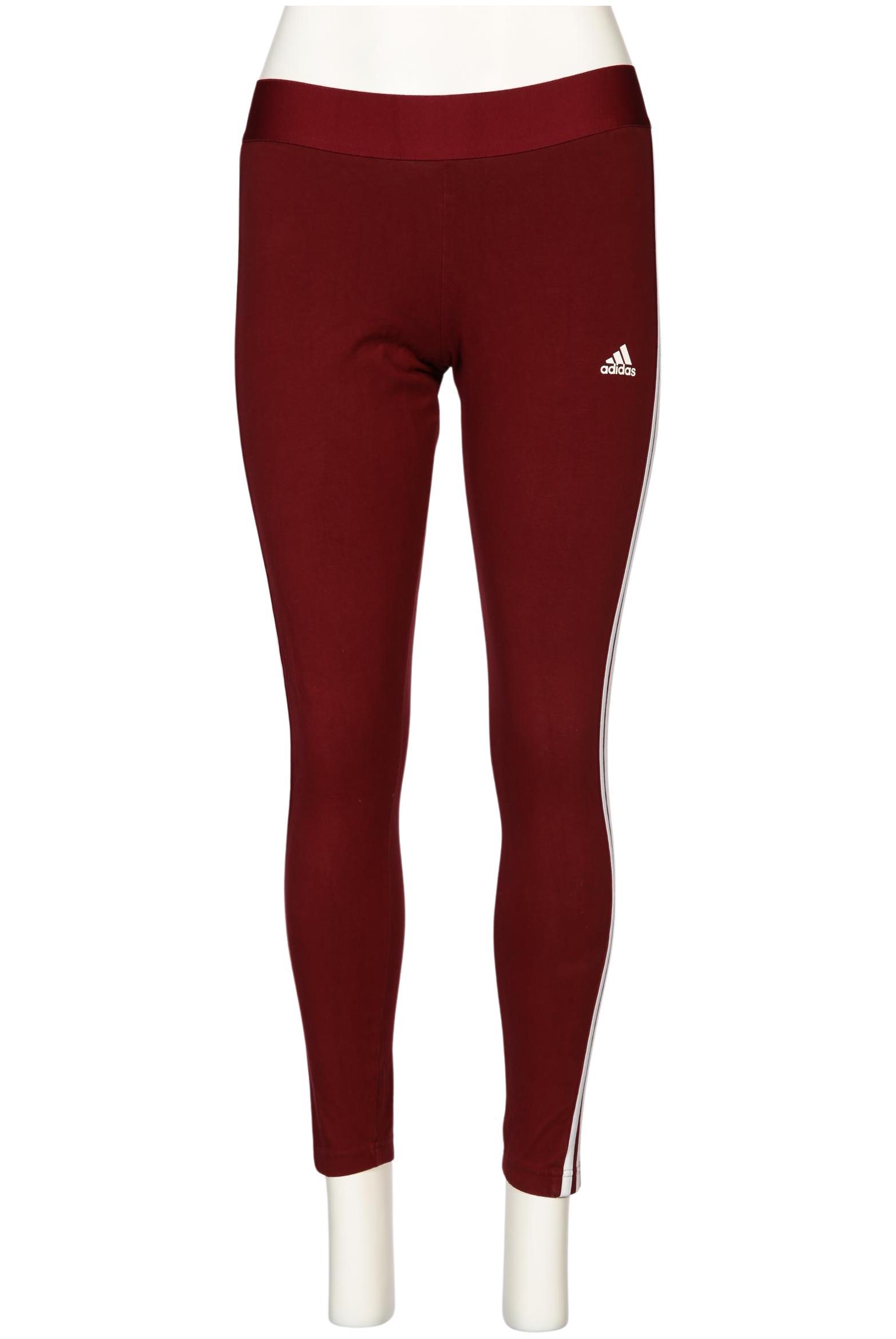 

adidas Damen Stoffhose, rot, Gr. 0