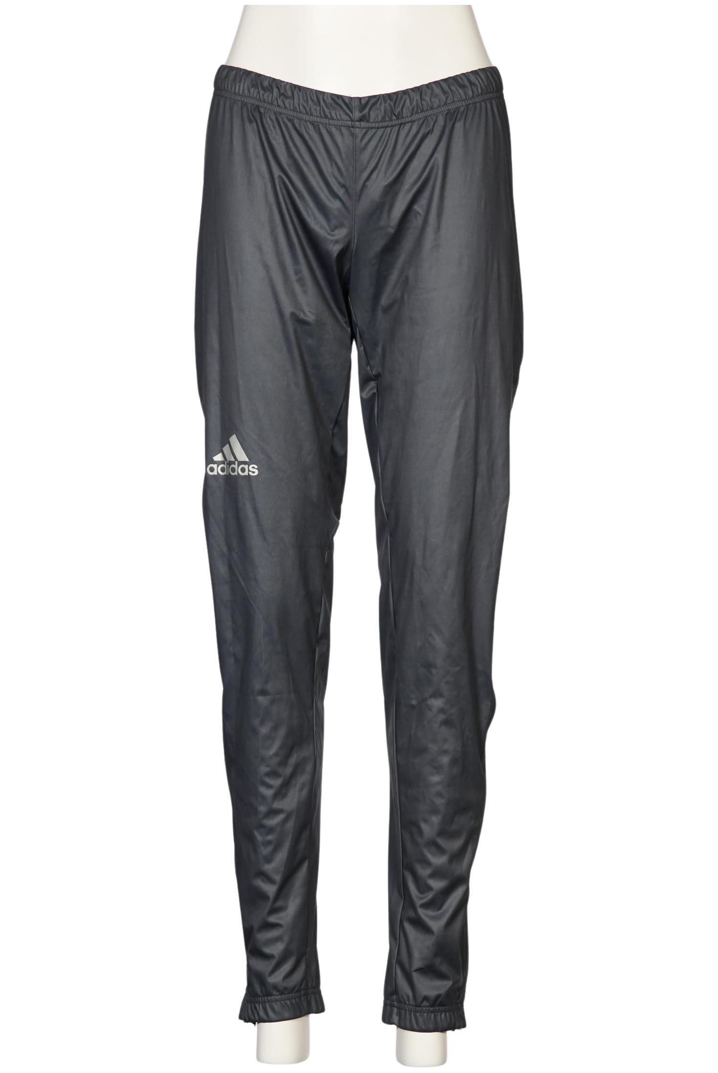 

adidas Damen Stoffhose, grau, Gr. 0