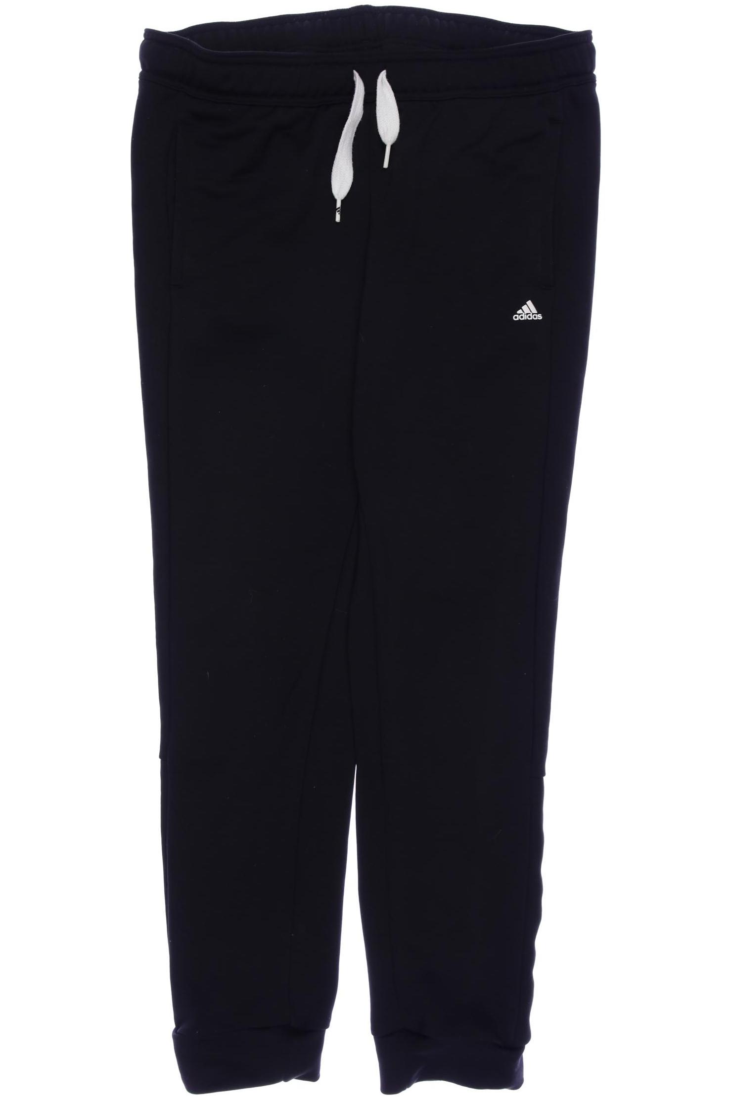 

adidas Damen Stoffhose, schwarz, Gr. 0