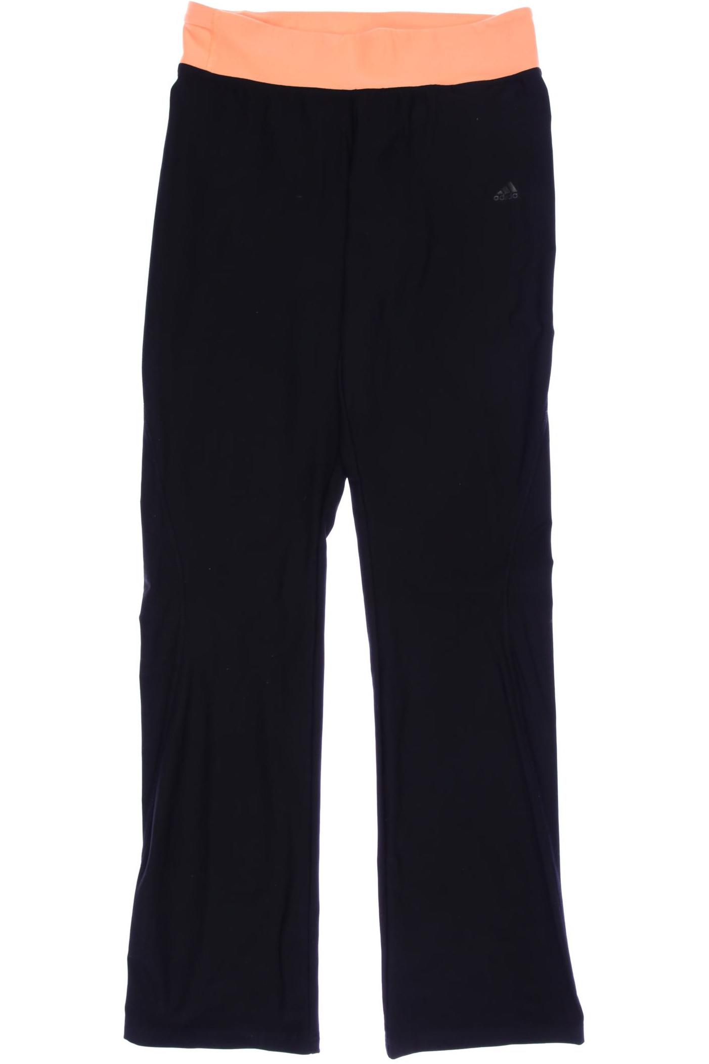 

adidas Damen Stoffhose, schwarz, Gr. 0