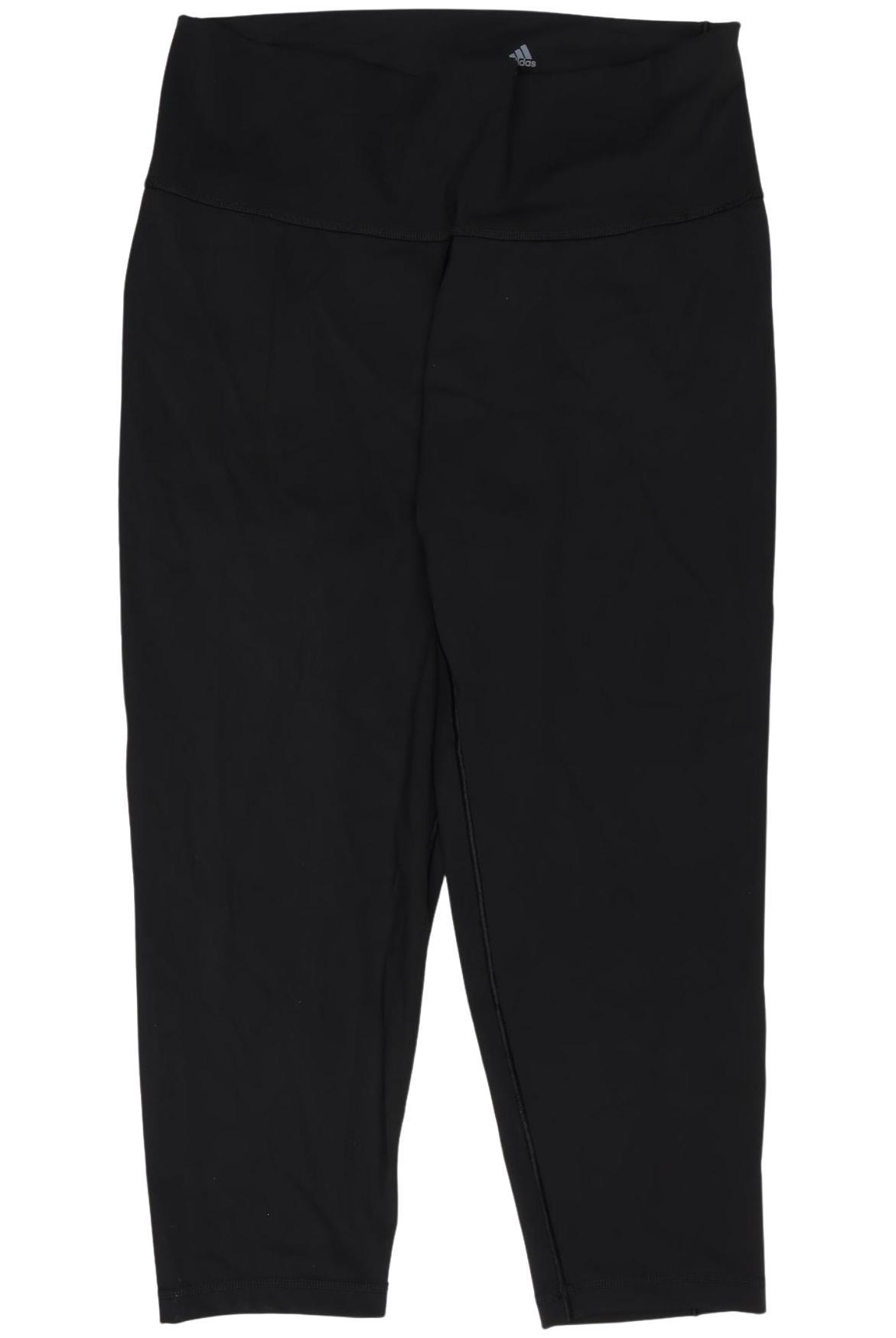 

adidas Damen Stoffhose, schwarz, Gr. 0