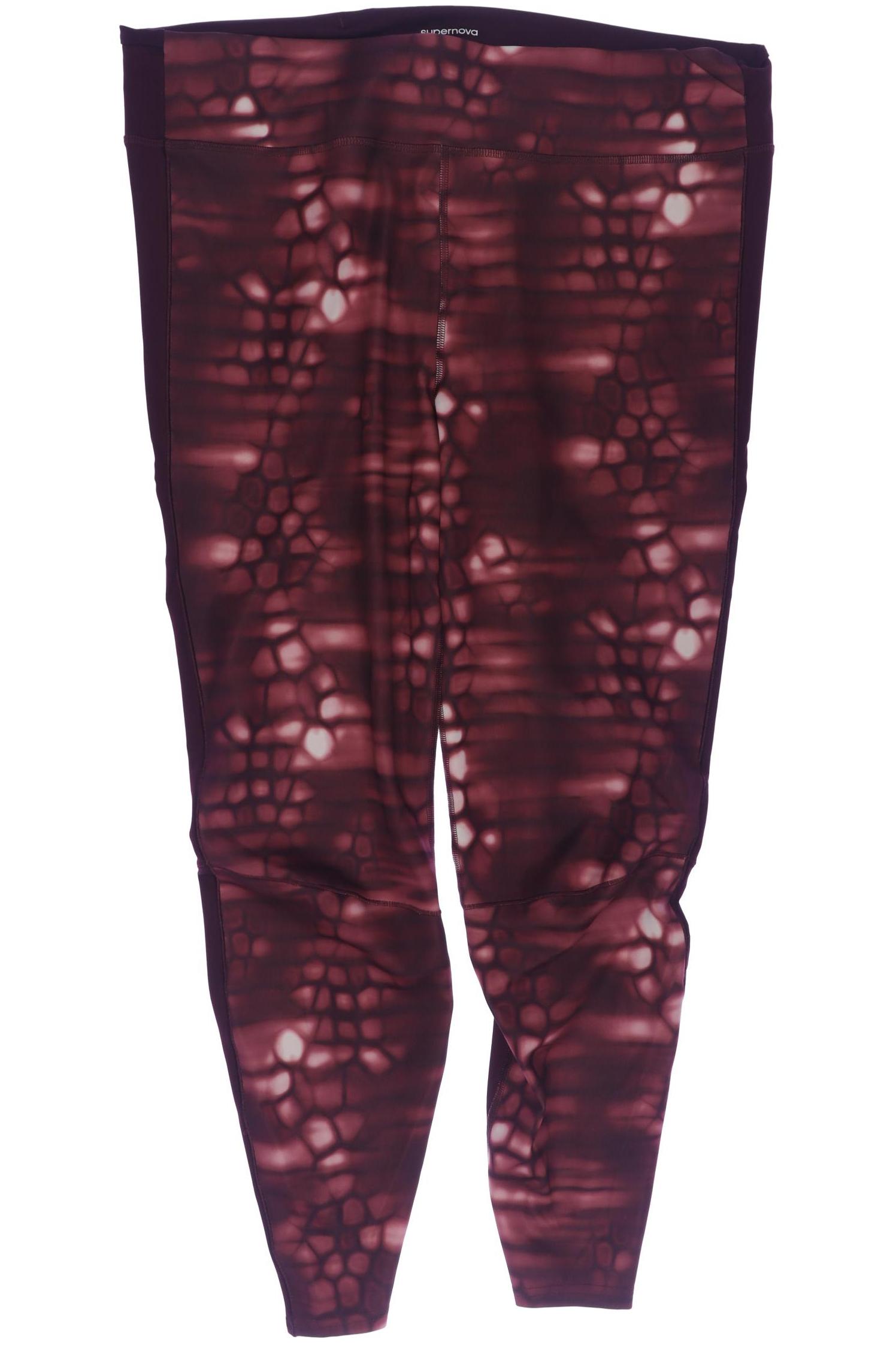 

adidas Damen Stoffhose, bordeaux, Gr. 0