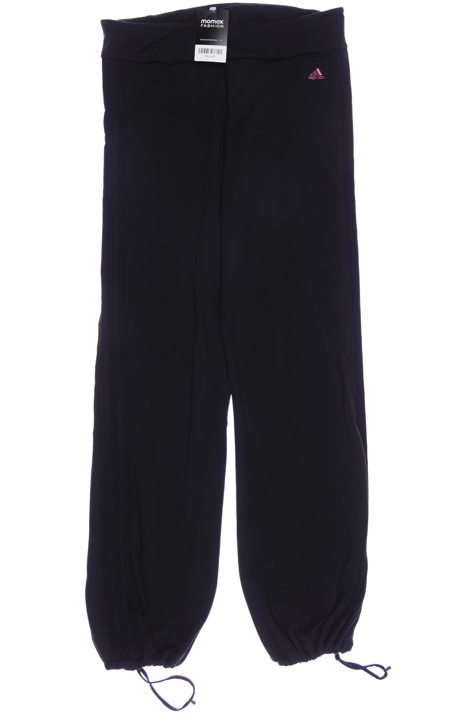 

adidas Damen Stoffhose, schwarz, Gr. 40